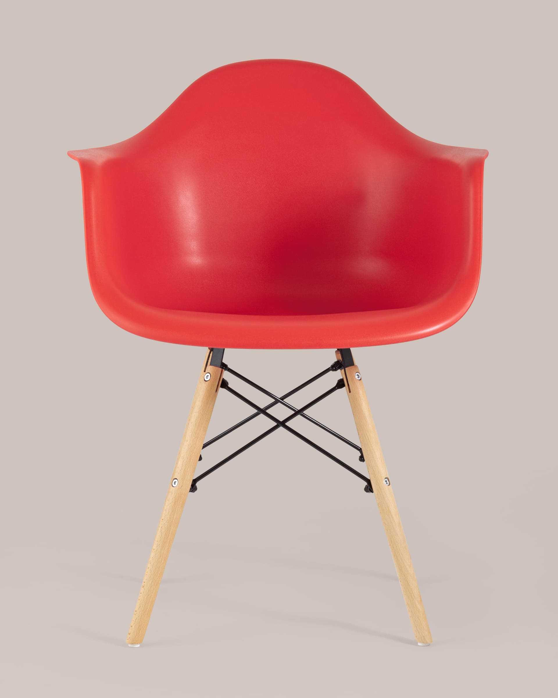 Стул Eames DAW красный из Италии