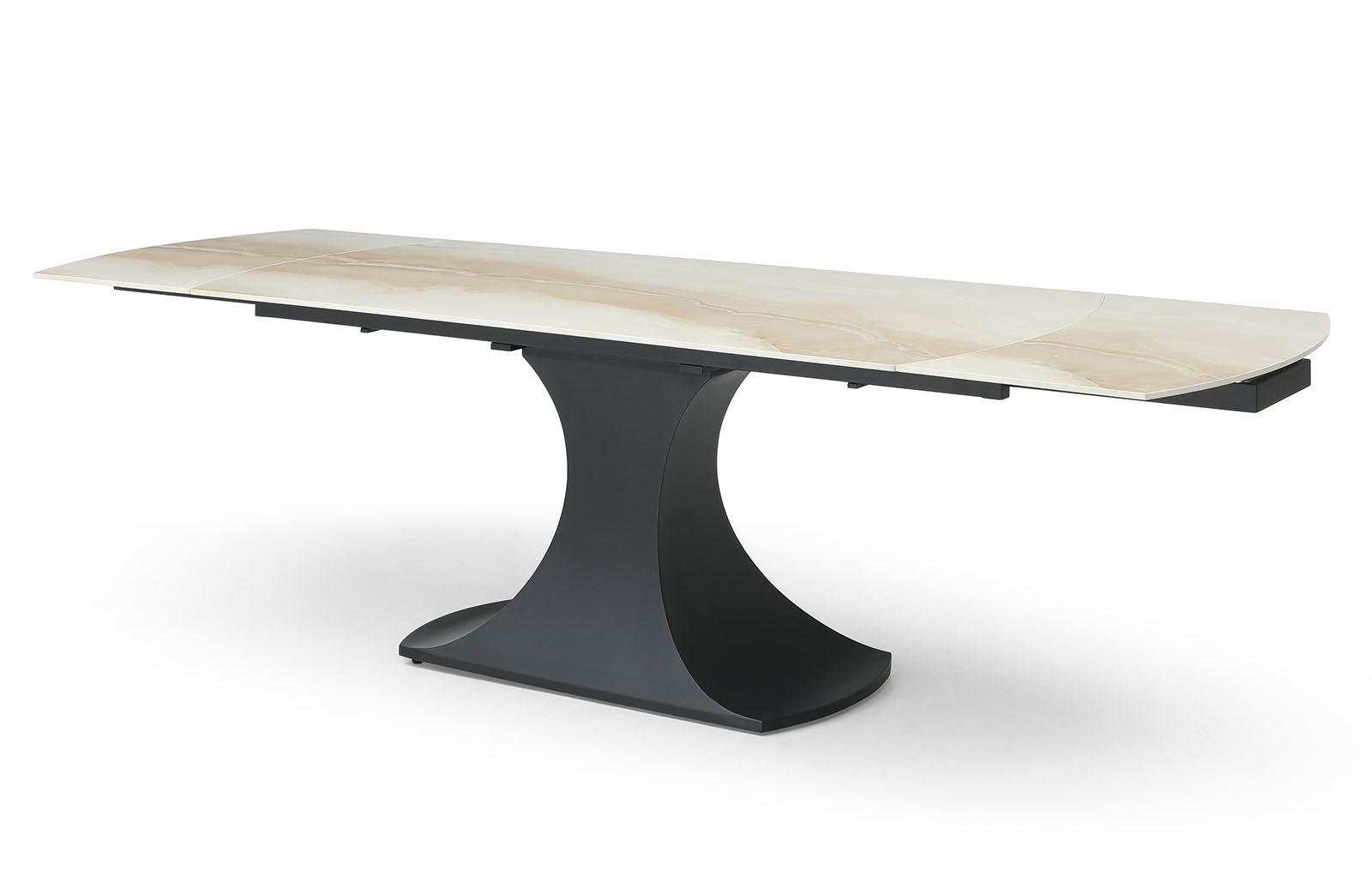 Стол раскладной Claudia 160-240, бежевая керамика из Италии