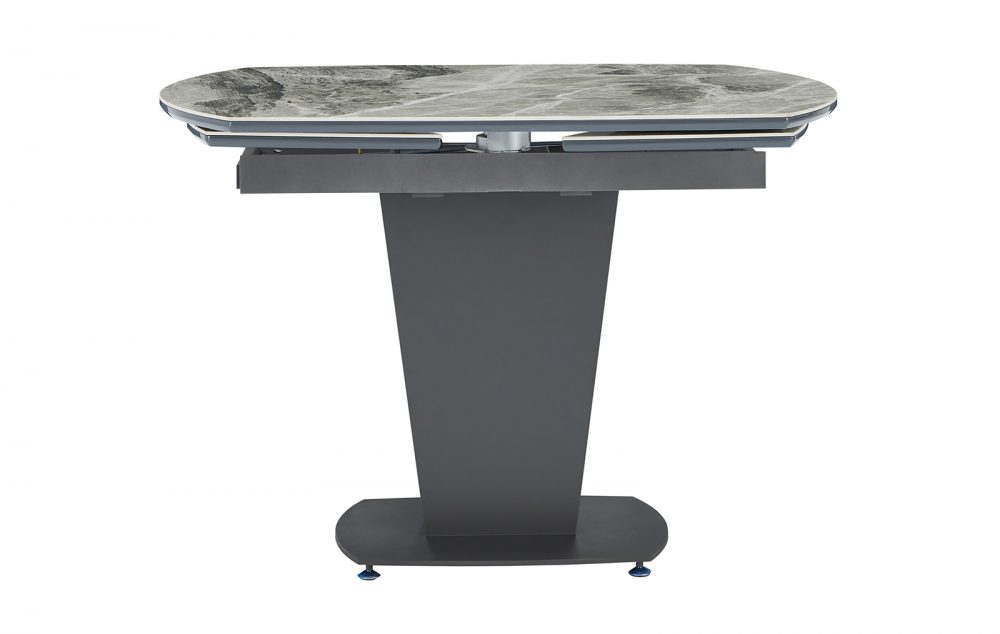 Обеденный стол B2417-6 темно-серая керамика из Италии