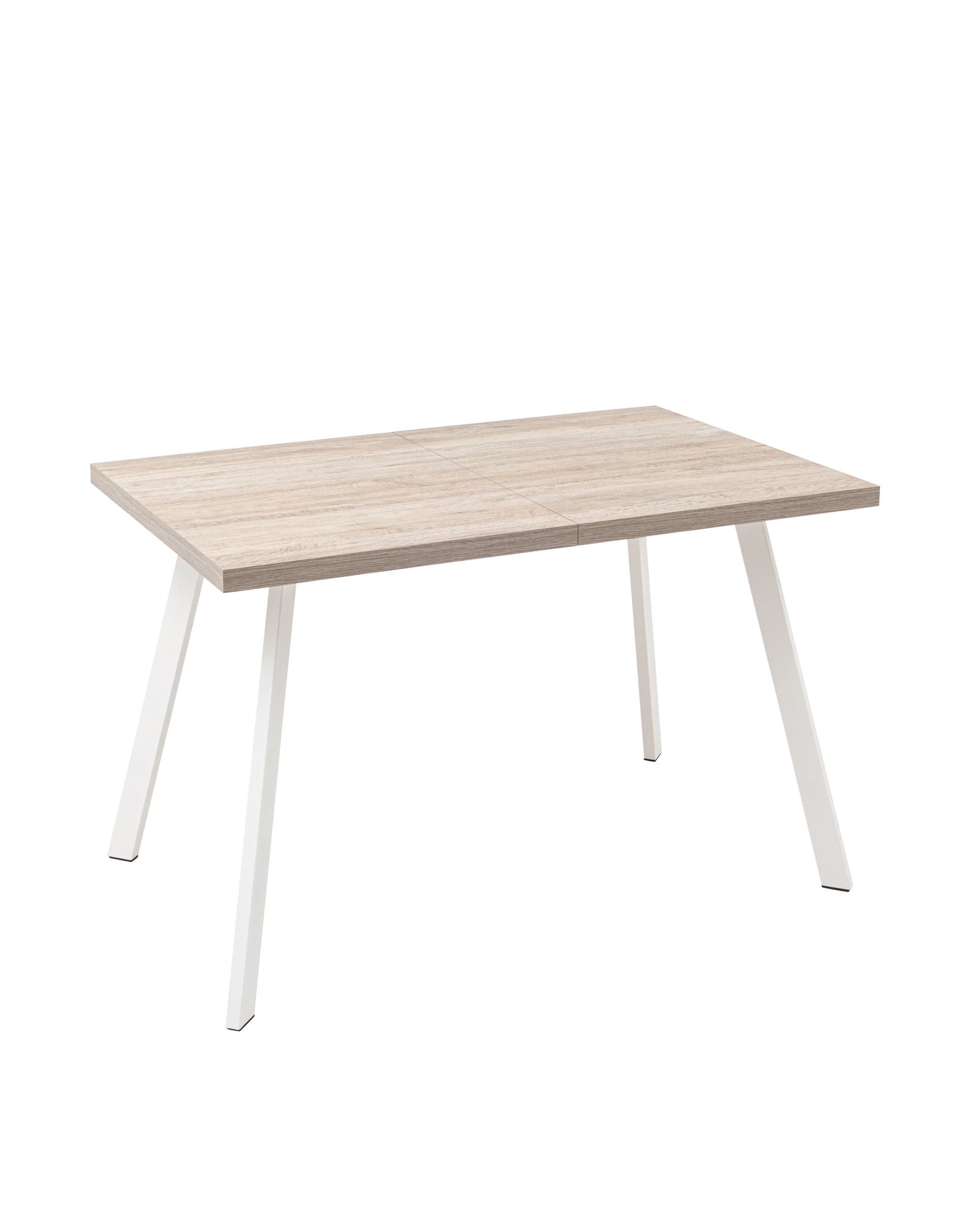 Стол Plain 116-158*74 дуб Ан/белый из Италии