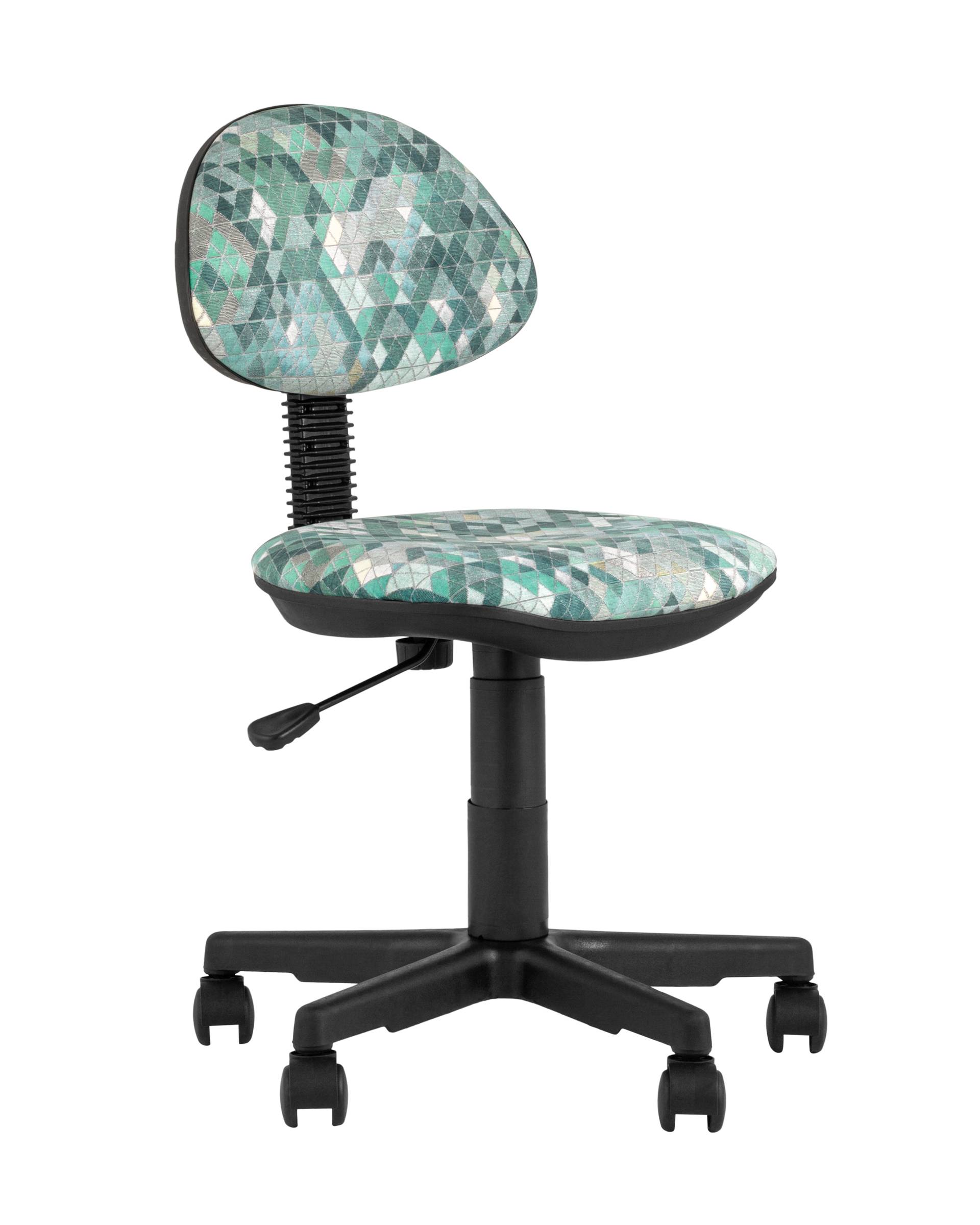 Кресло компьютерное детское УМКА абстракция зеленый из Италии