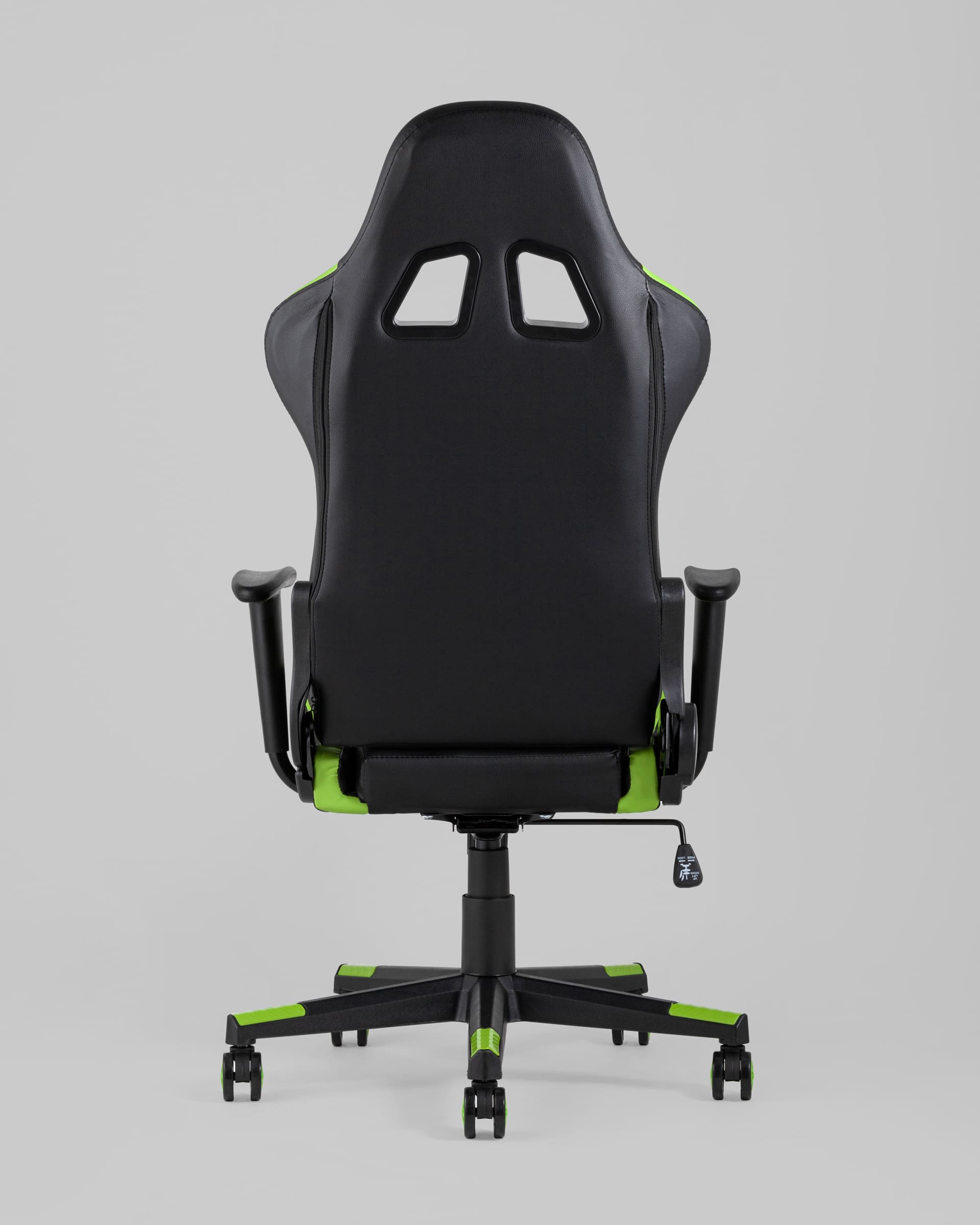 Кресло игровое TopChairs Gallardo зеленое с подушкой из Италии