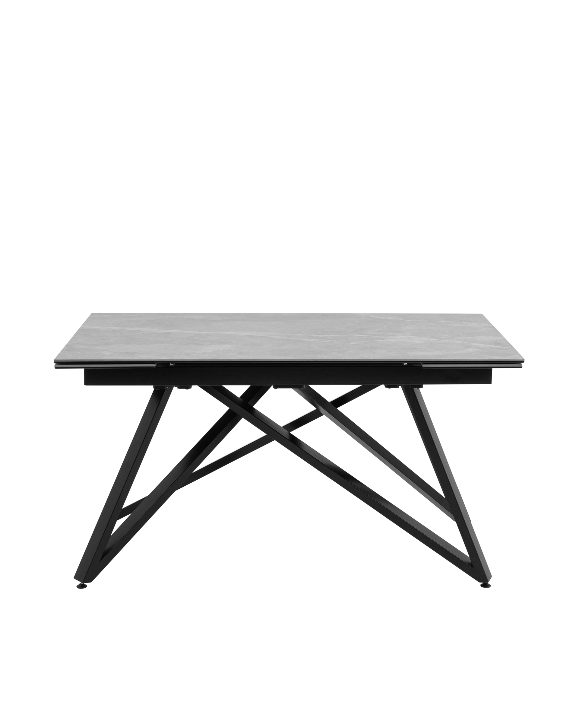 Стол обеденный Канкун раскладной 140-180*90 керамика серый из Италии