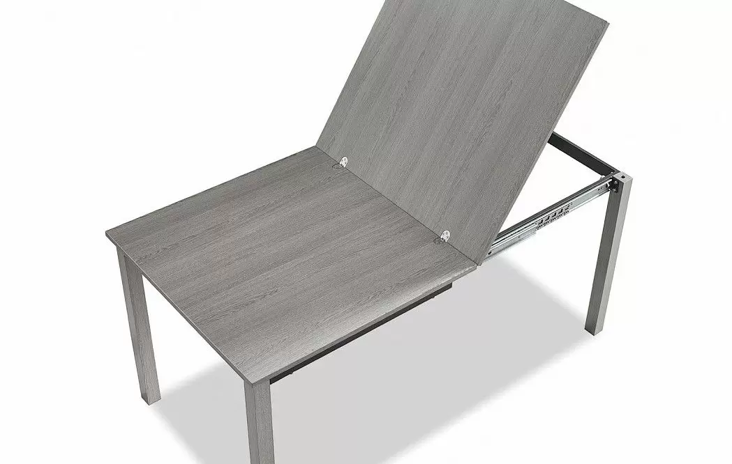 Стол раскладной Reims 80-160, серый из Италии