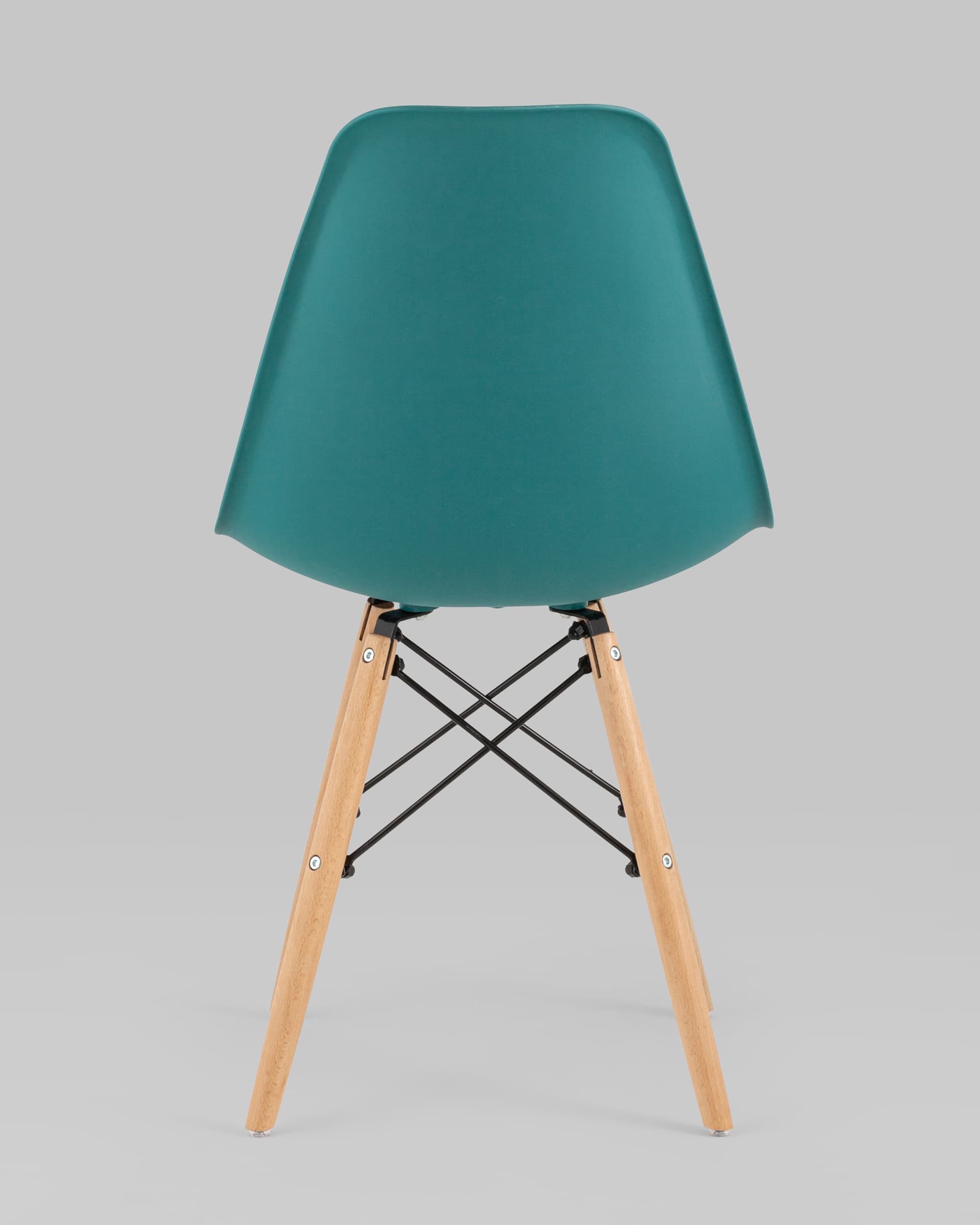 Стул Eames Style DSW темно-бирюзовый (разборный каркас) из Италии