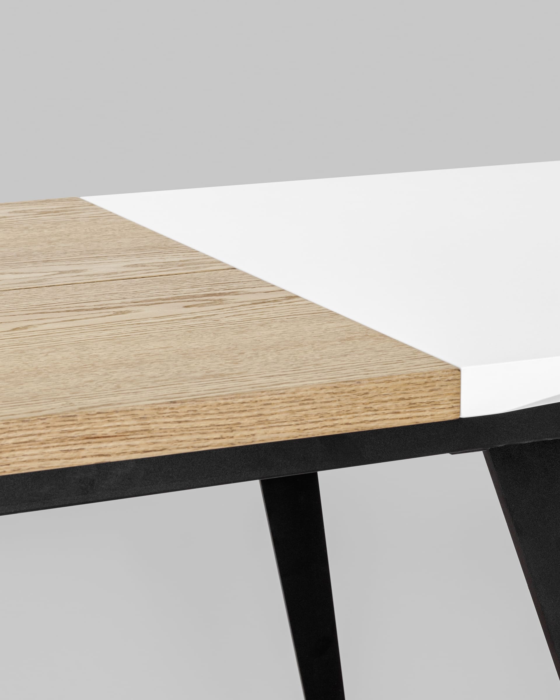 Стол обеденный Йорк раскладной 120-160*80 белый из Италии