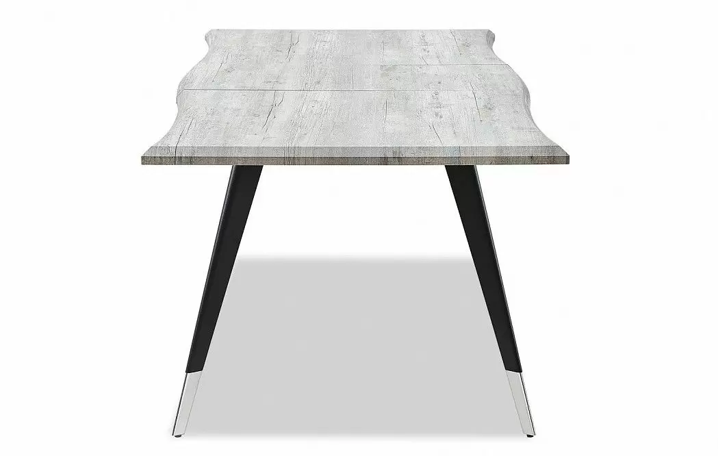 Стол раскладной Dusseldorf 140-180, античный дуб/черный из Италии