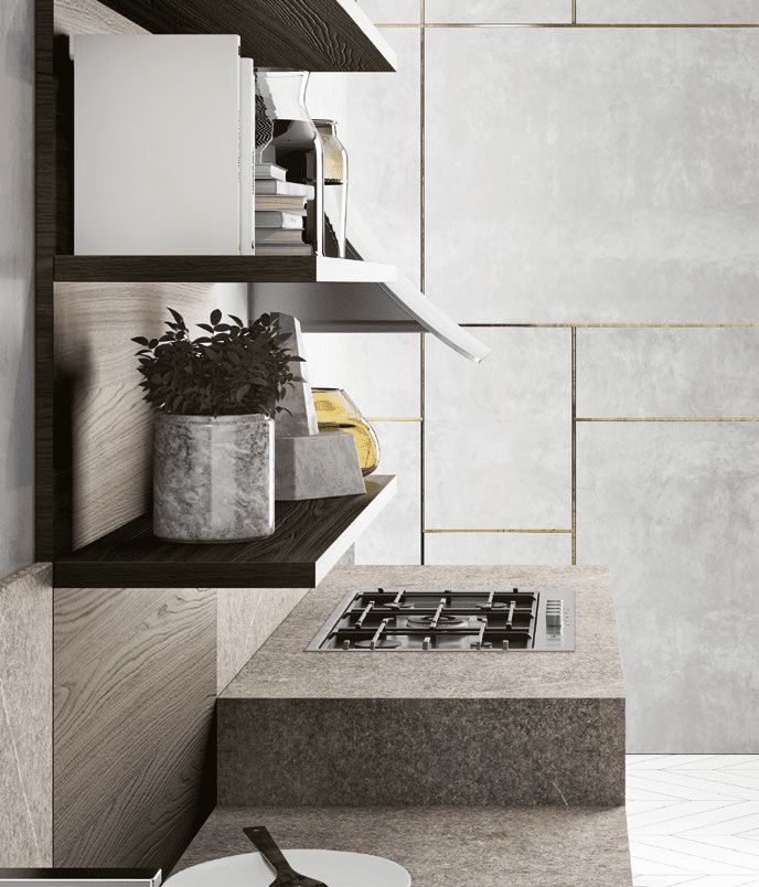 Кухня Doimo Cucine из итальянской коллекции Materia из Италии