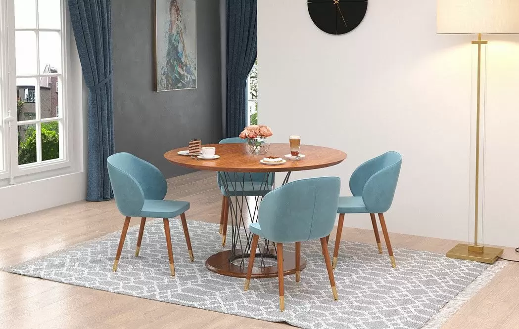 Стол Cyclone Grand (100), орех/черный из Италии