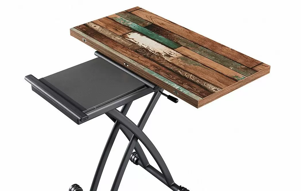Стол-трансформер Jordan, мультиколор/графит из Италии