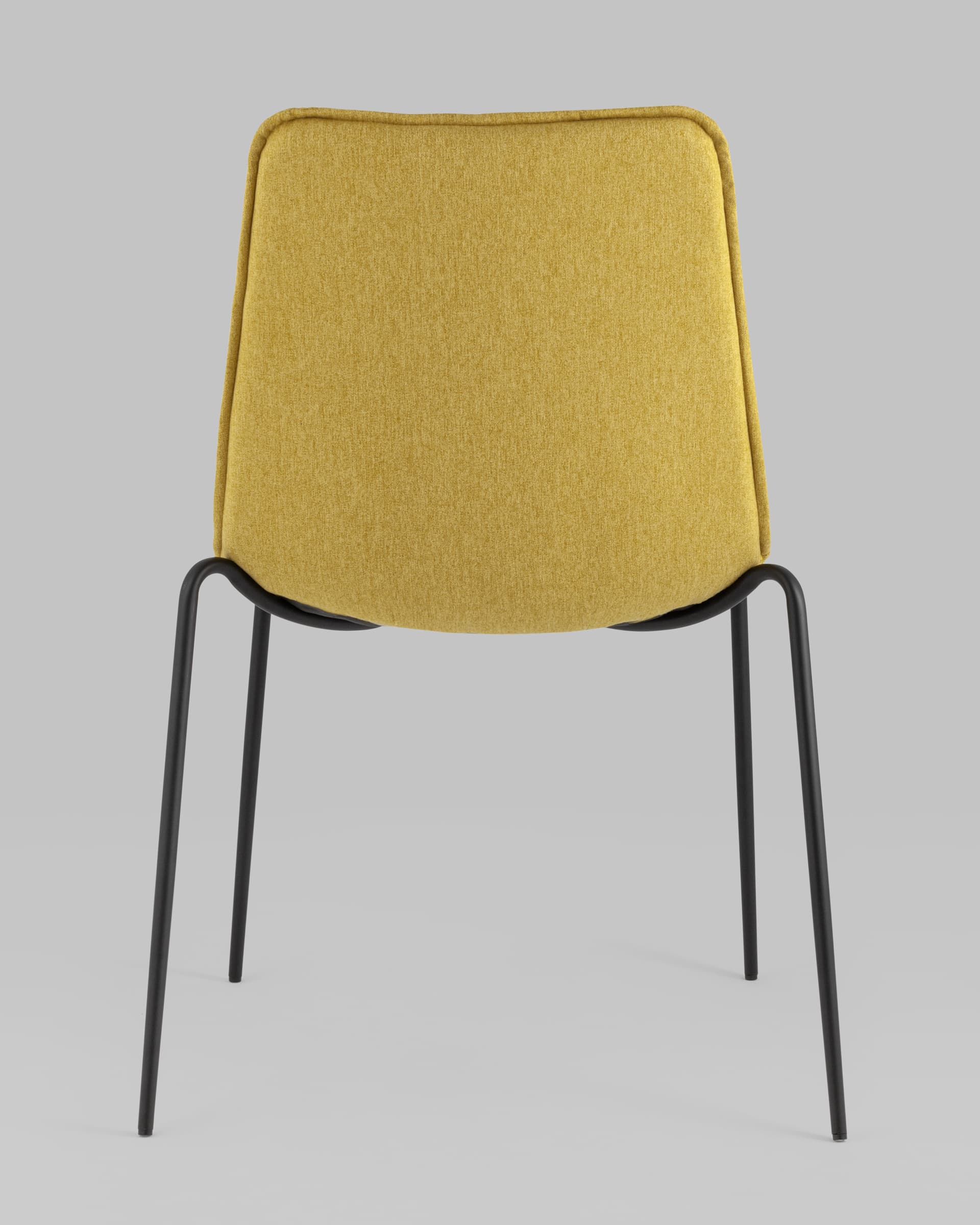 Стул Мелани рогожка желтый из Италии