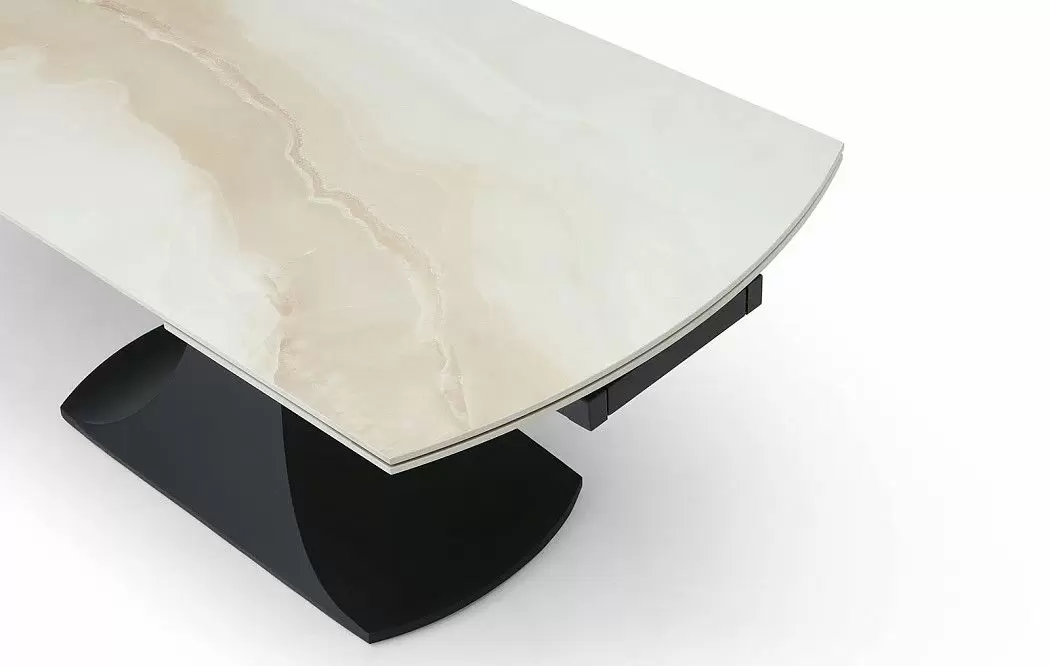 Стол раскладной Claudia 160-240, бежевая керамика из Италии