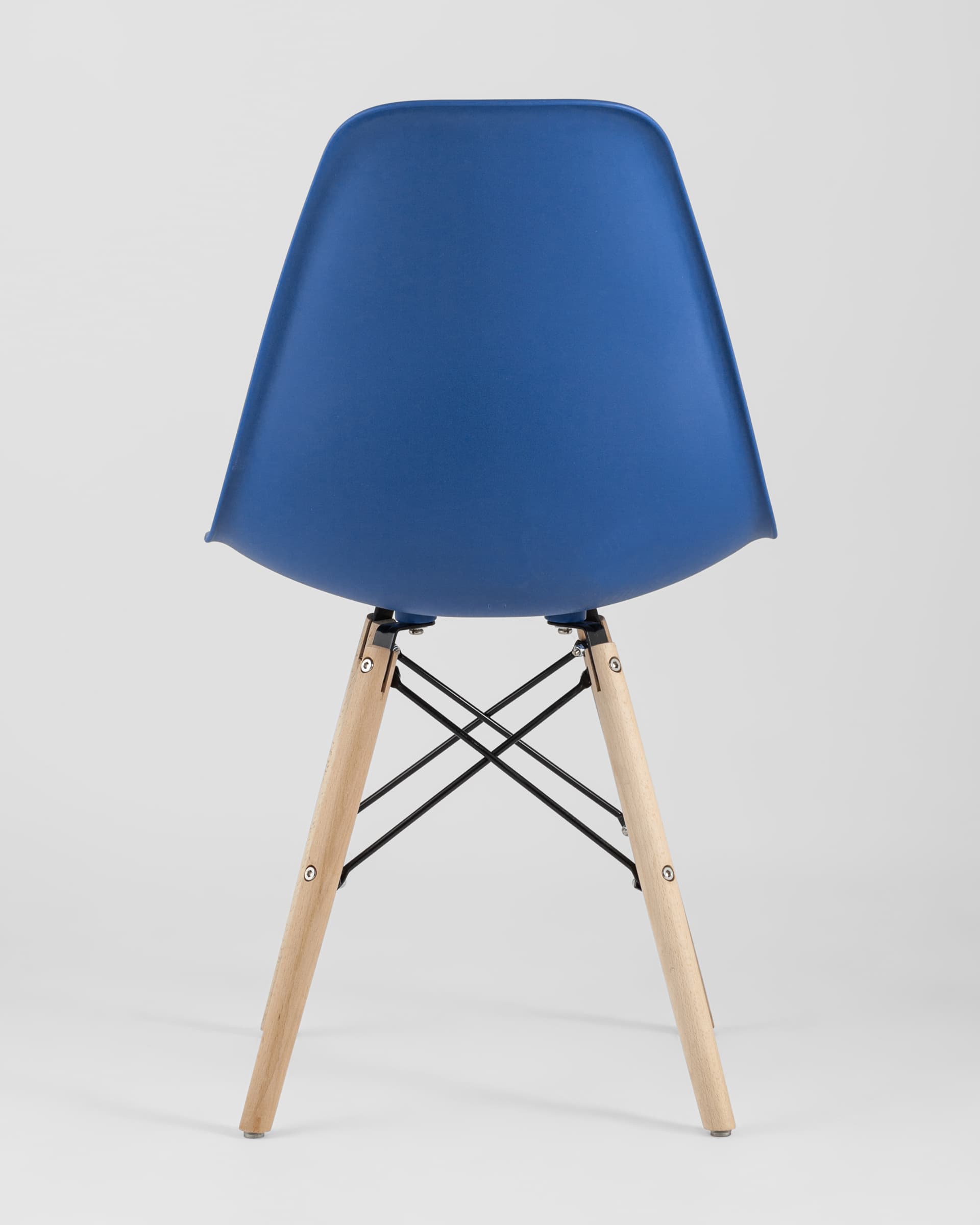 Стул Eames Style DSW синий (разборный каркас) из Италии