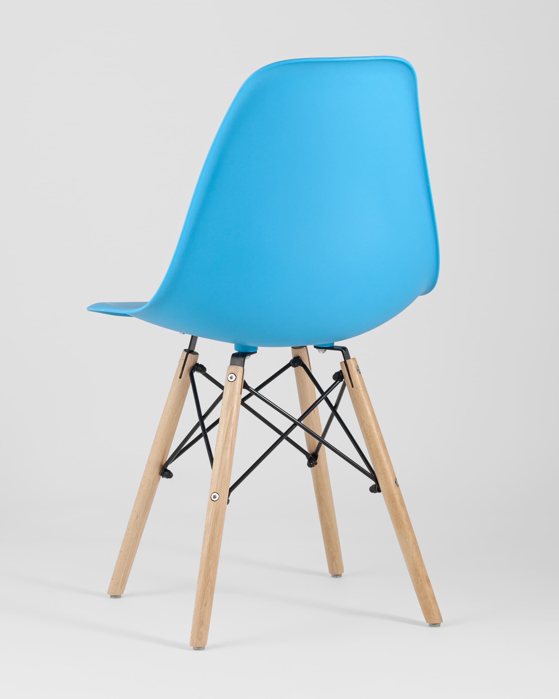 Стул Eames Style DSW бирюзовый (разборный каркас) из Италии