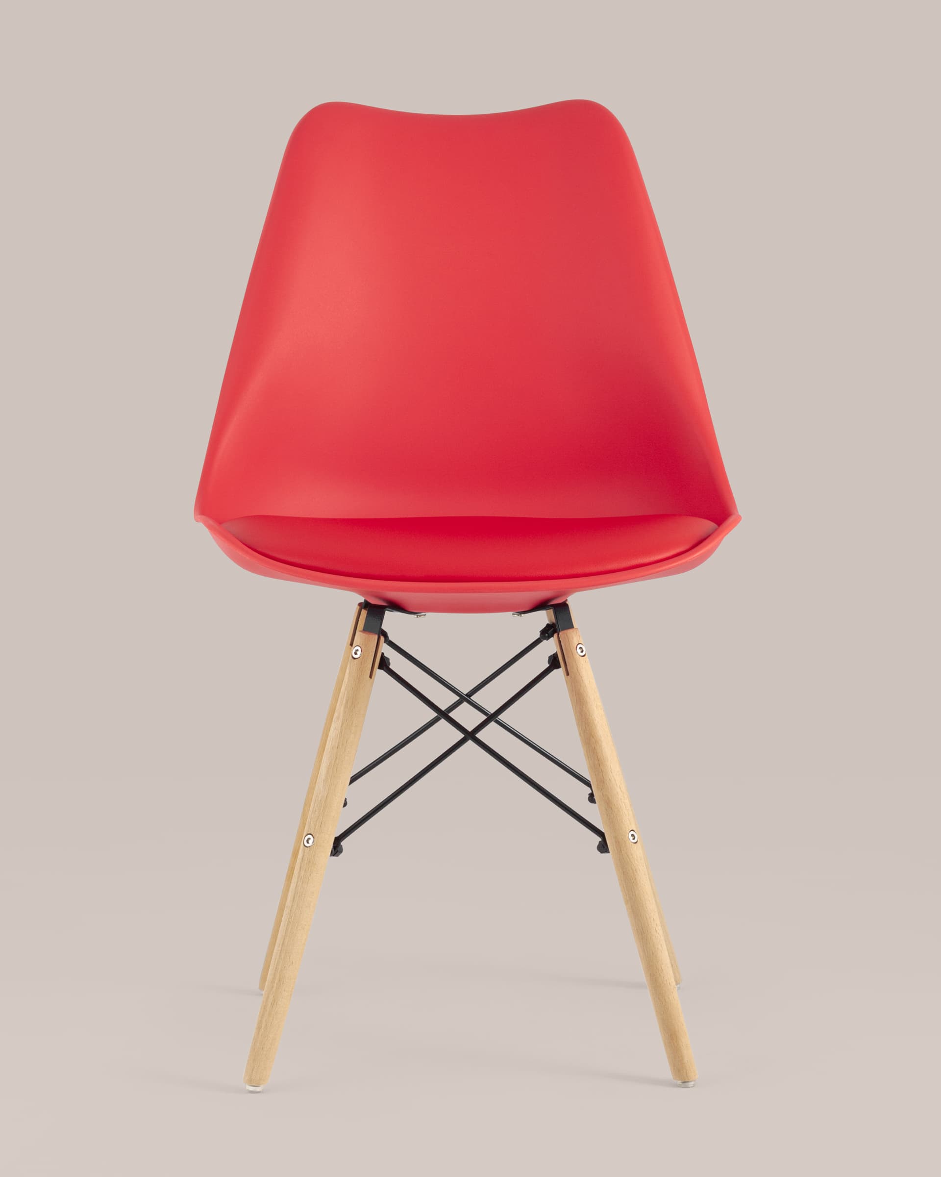 Стул Eames Soft красный из Италии