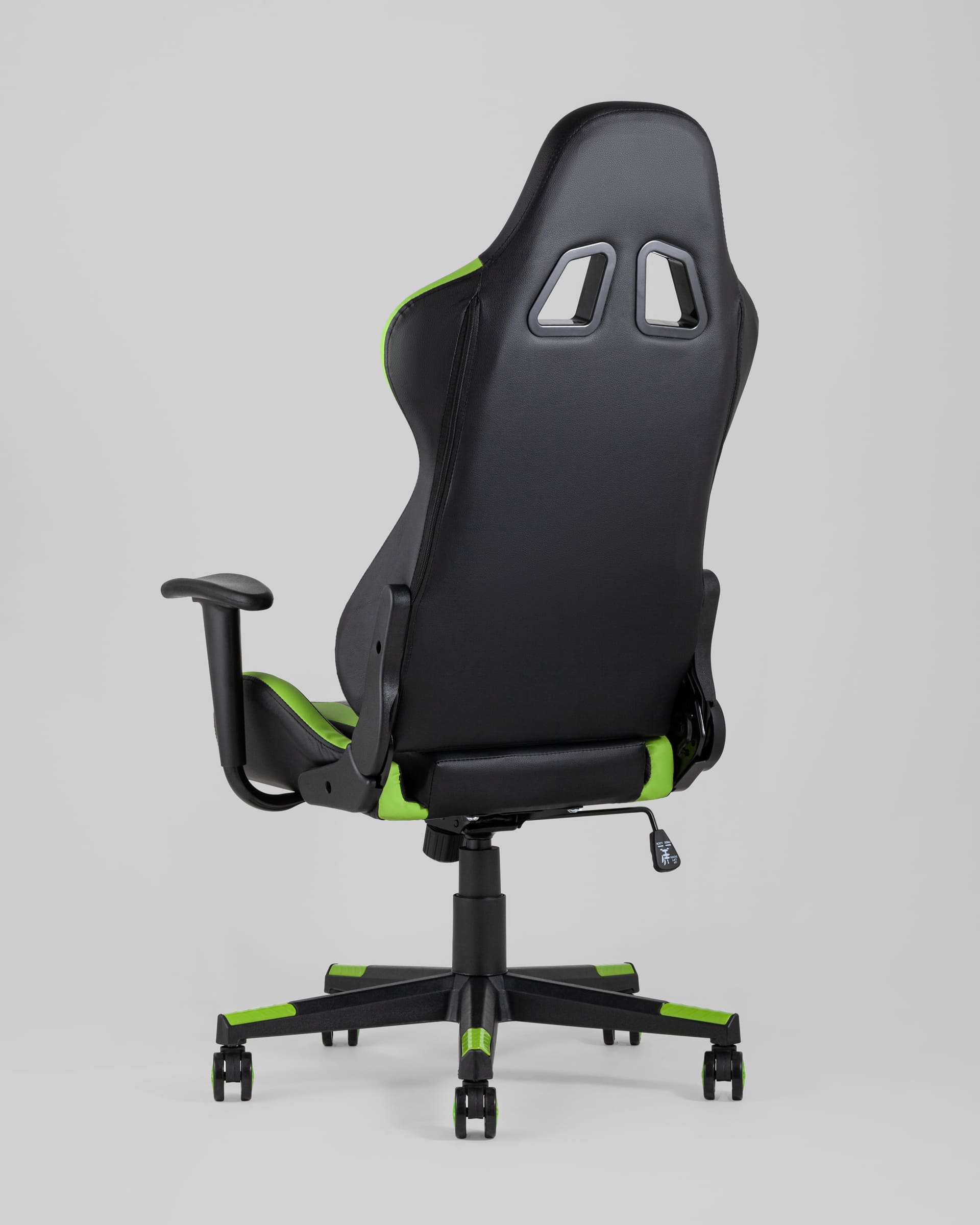 Кресло игровое TopChairs Gallardo зеленое с подушкой из Италии