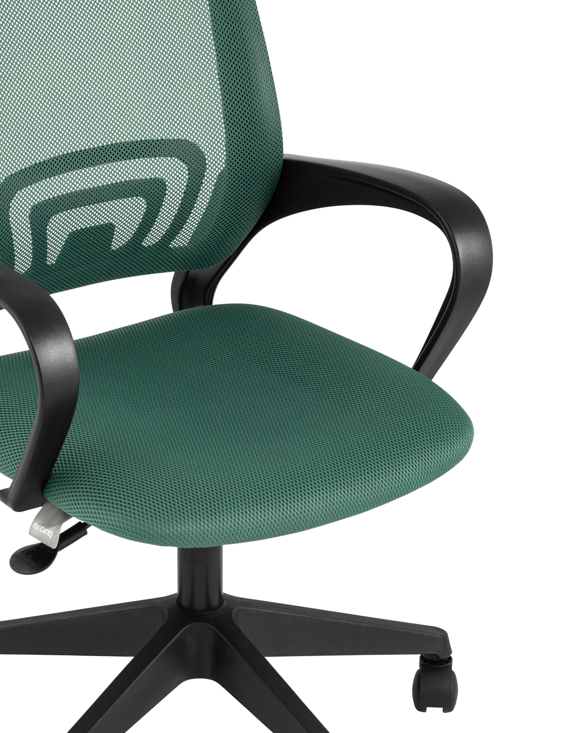 Кресло офисное TopChairs ST-Basic сетка/ткань зеленый из Италии