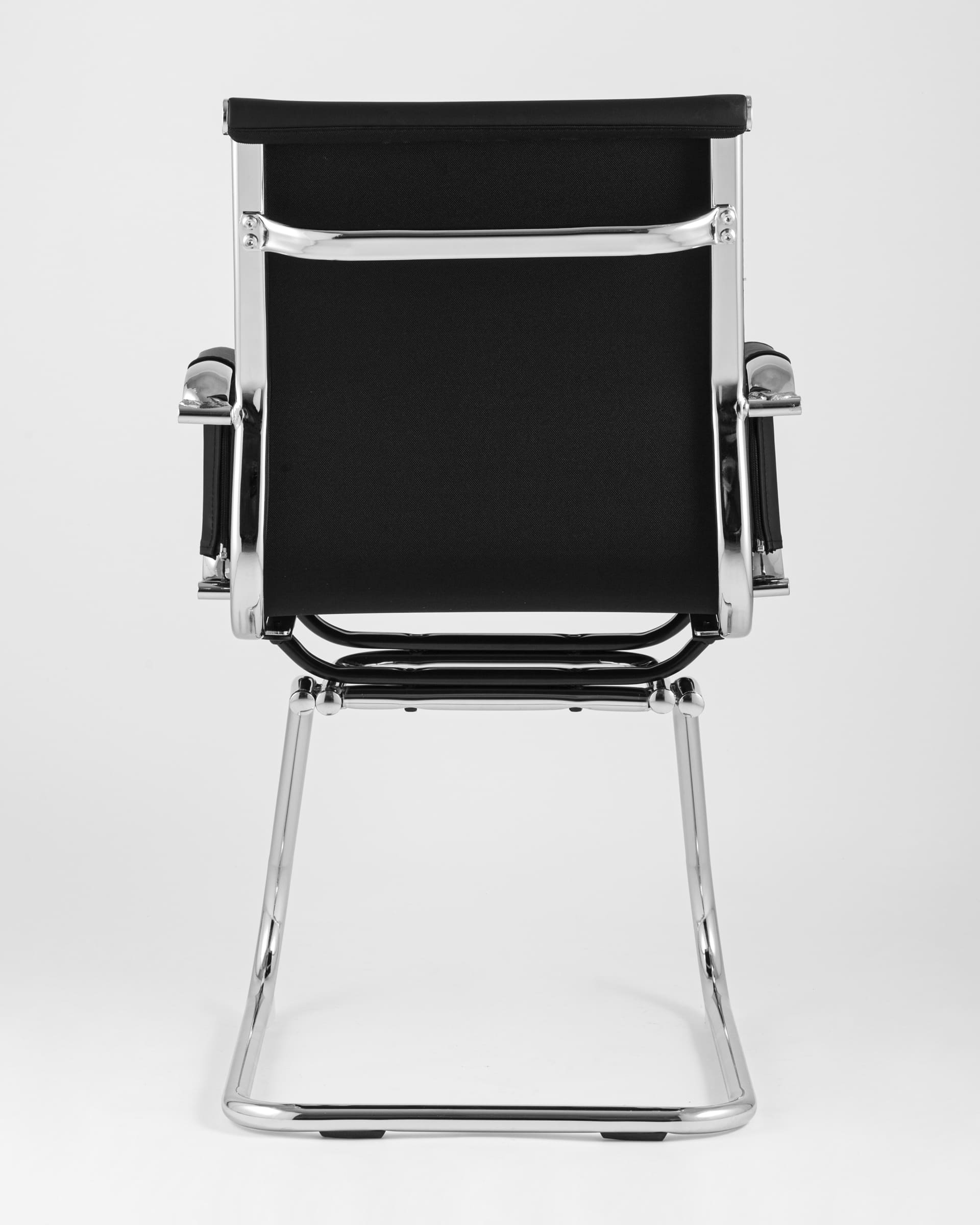 Кресло для посетителей TopChairs Visit черное из Италии