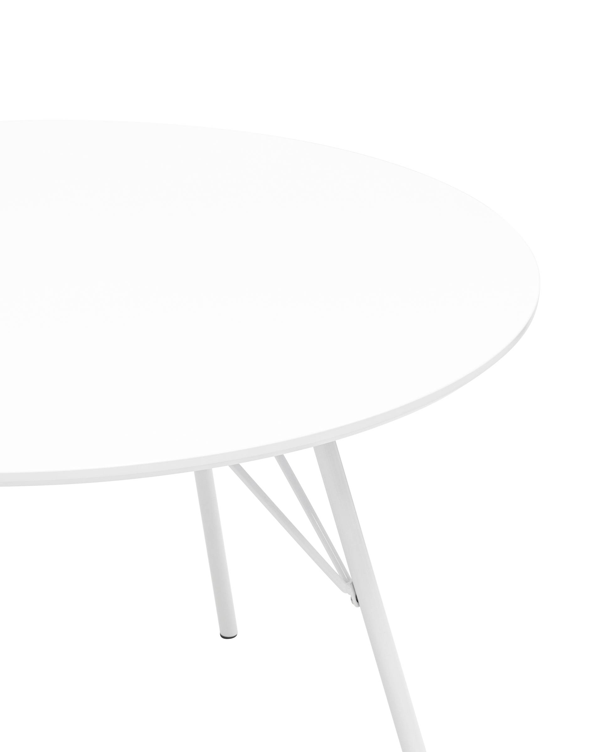 Стол обеденный Мемфис D110 белый из Италии