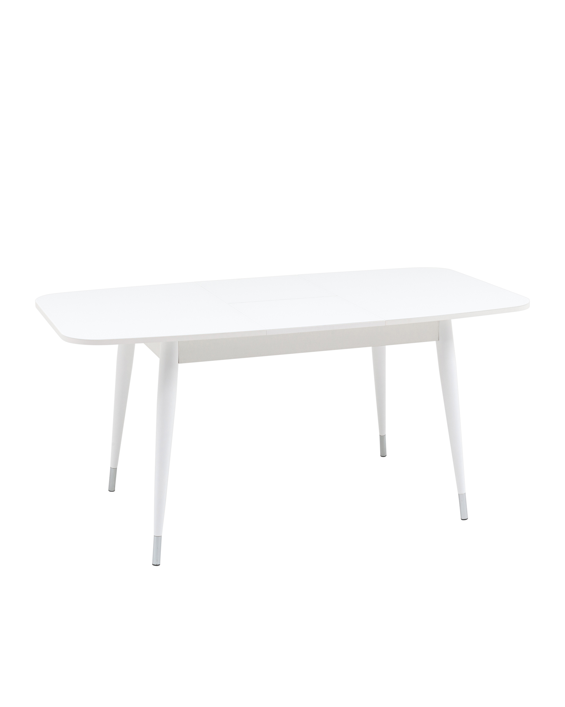 Стол обеденный Сидней раскладной 120-160*80 белый матовый из Италии
