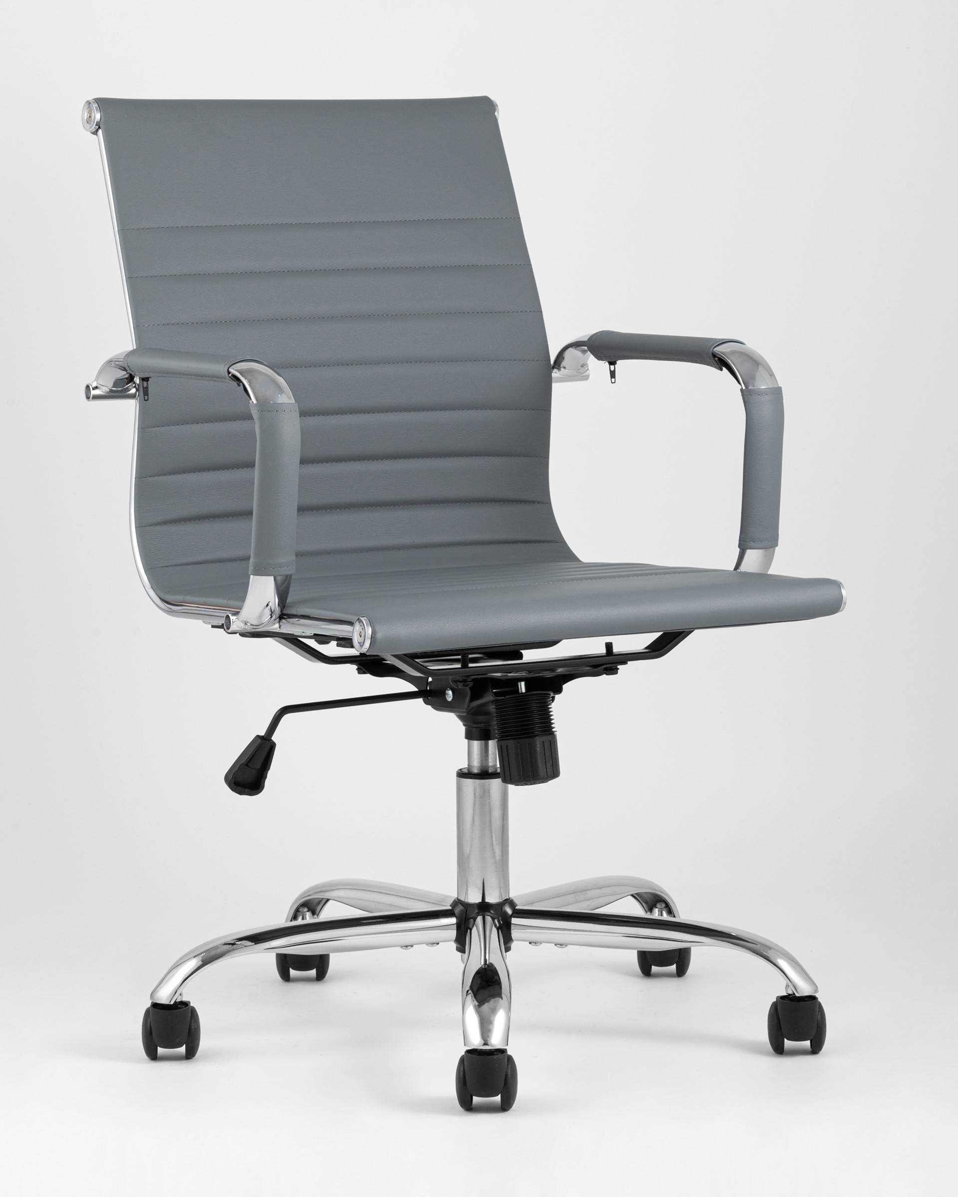 Кресло офисное TopChairs City S серое из Италии