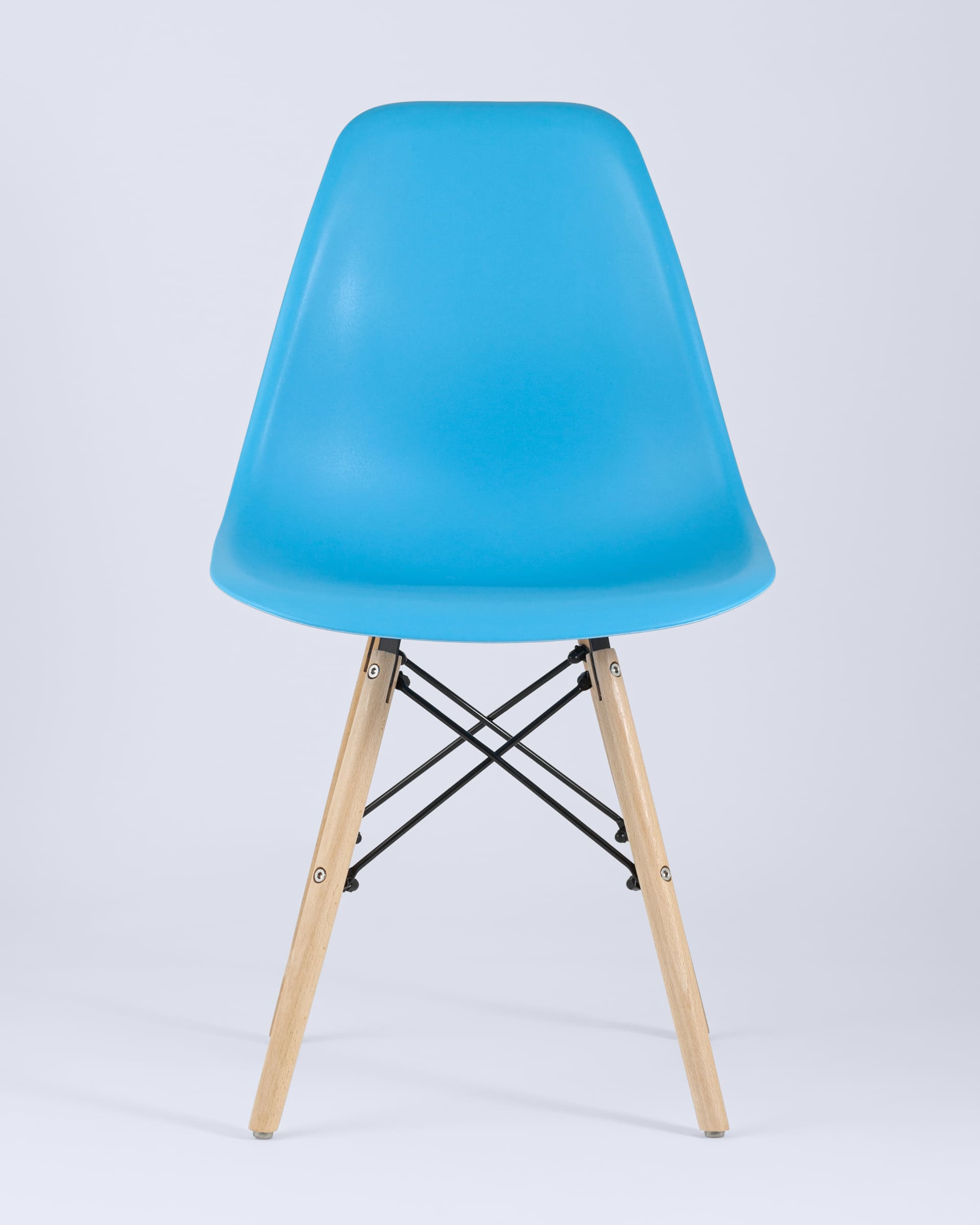 Стул Eames Style DSW бирюзовый (разборный каркас) из Италии