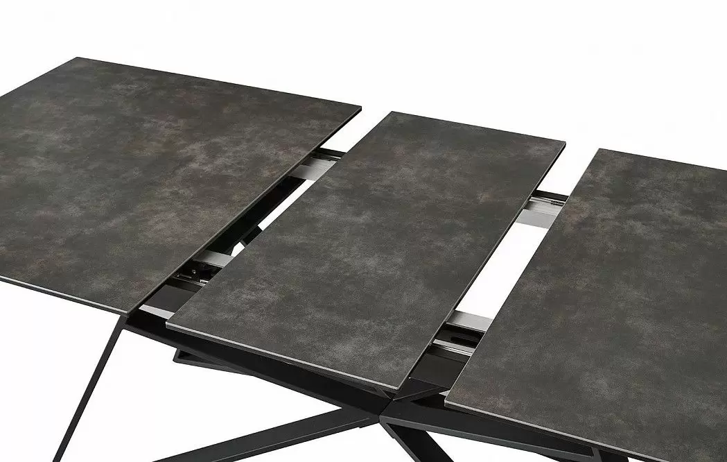 Стол раскладной Bristol (160), темная керамика из Италии