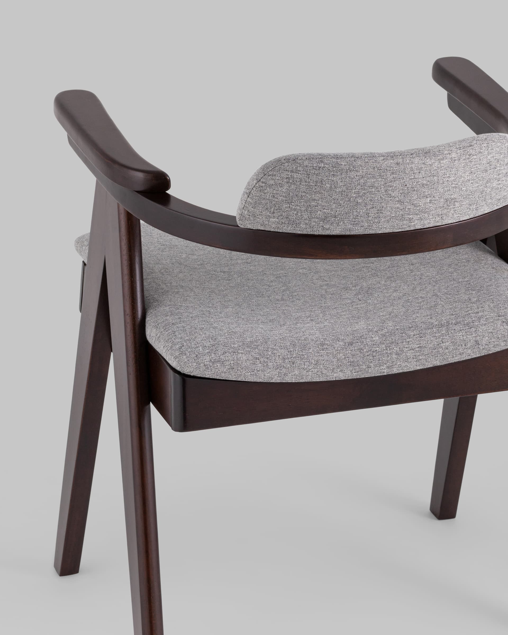 Стул обеденный OLAV серый 2 шт. из Италии