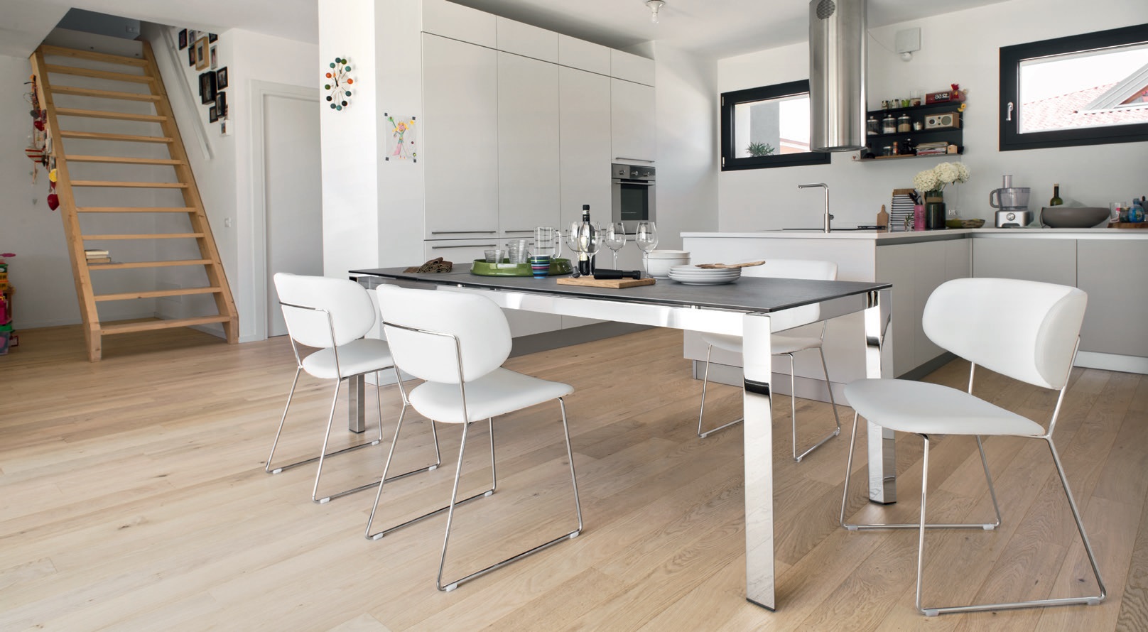Стол Calligaris Duca CS4089-R 110 из Италии