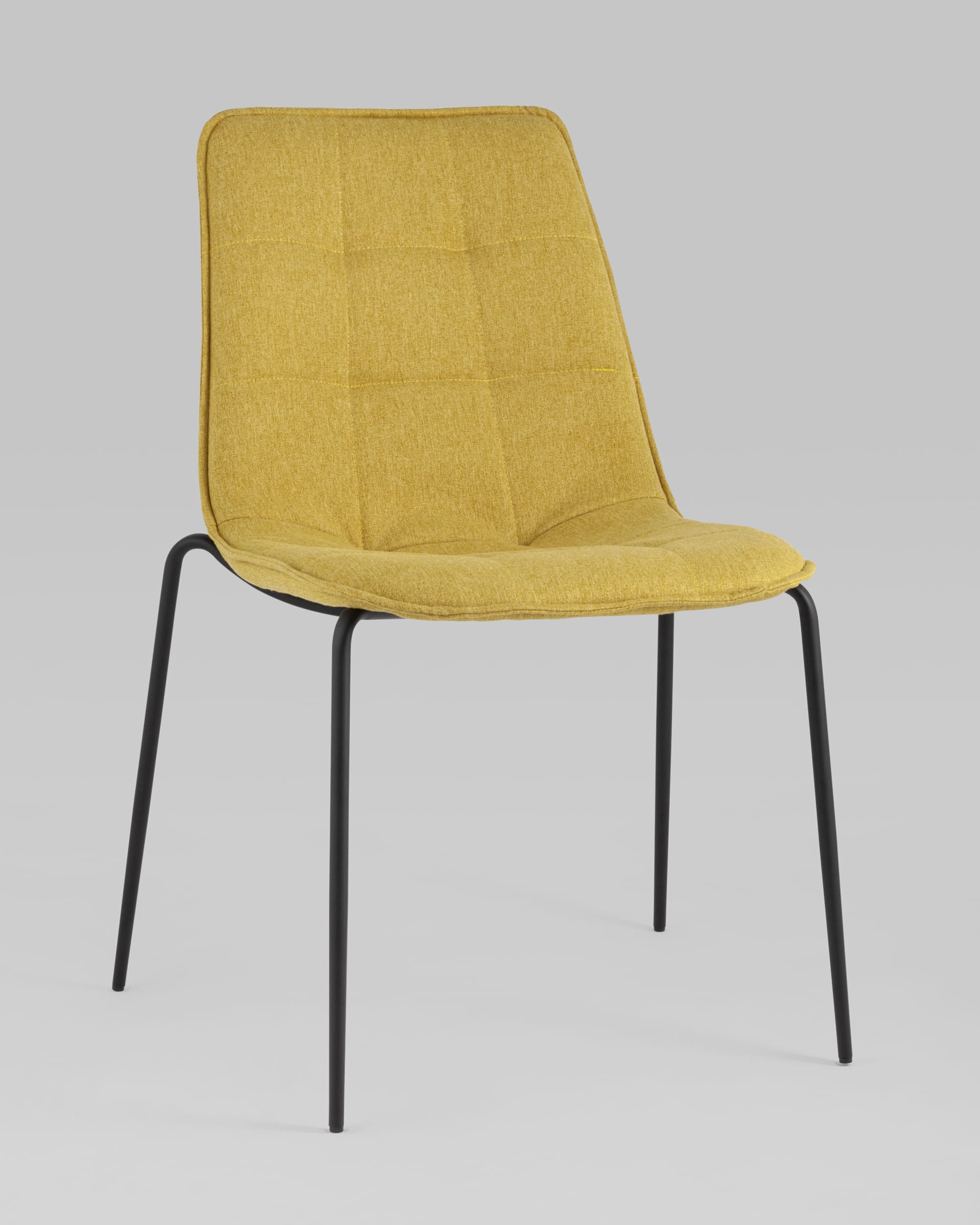 Стул Мелани рогожка желтый из Италии