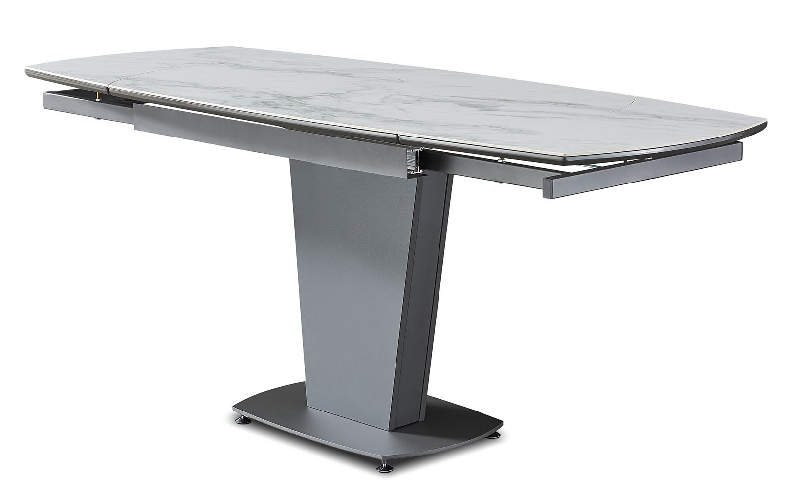 Стол раскладной Neapolis 115-175, светлая керамика из Италии