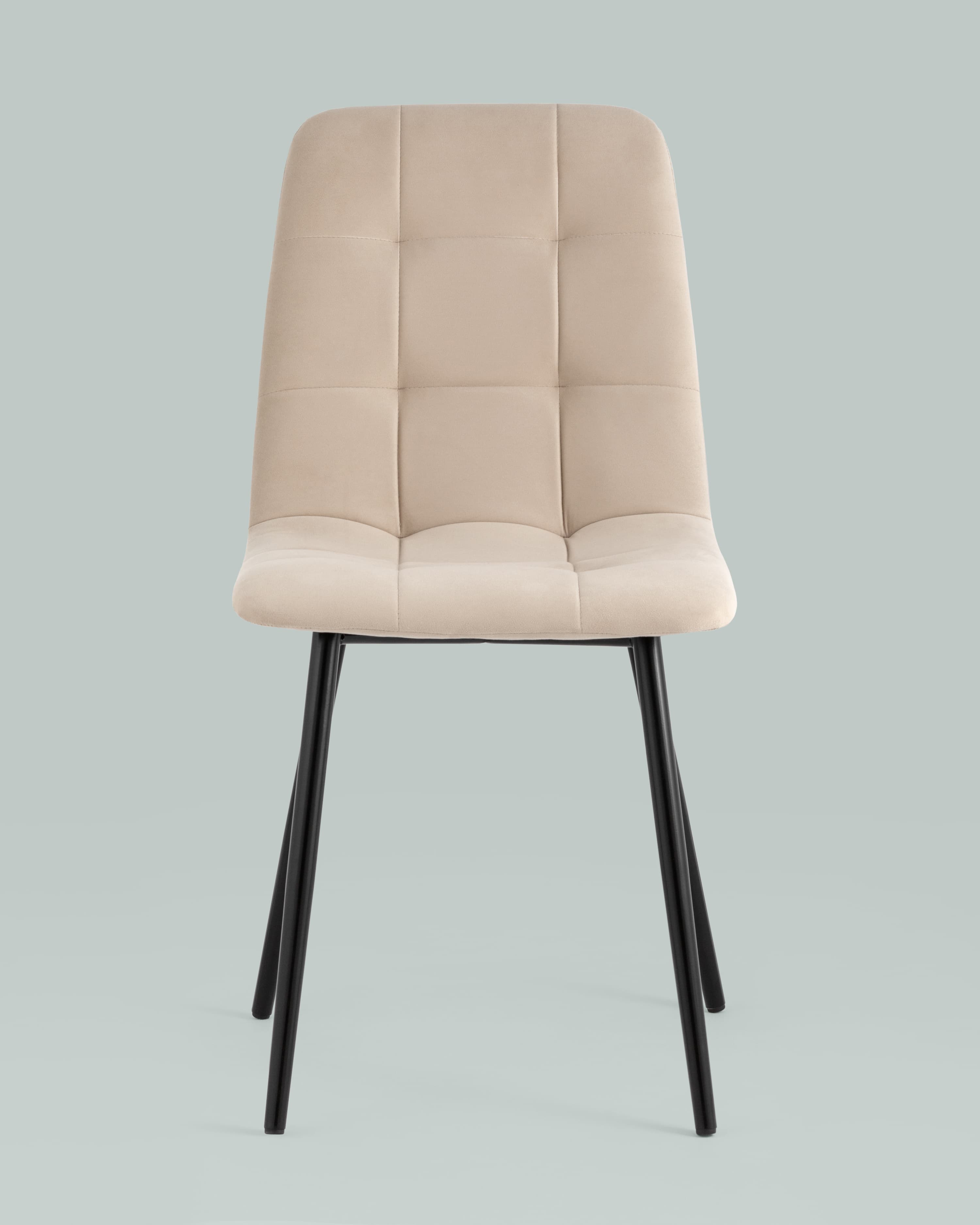 Стул Oliver велюр бежевый из Италии