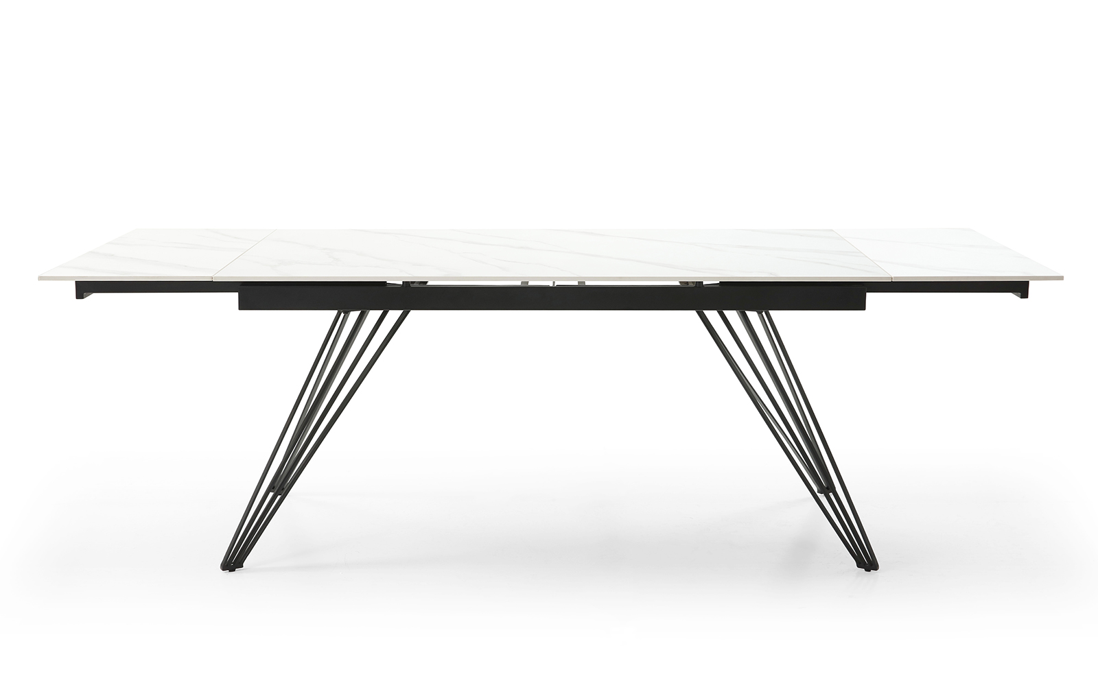 Стол раскладной Parma 160-240, керамика "каррарский мрамор" из Италии