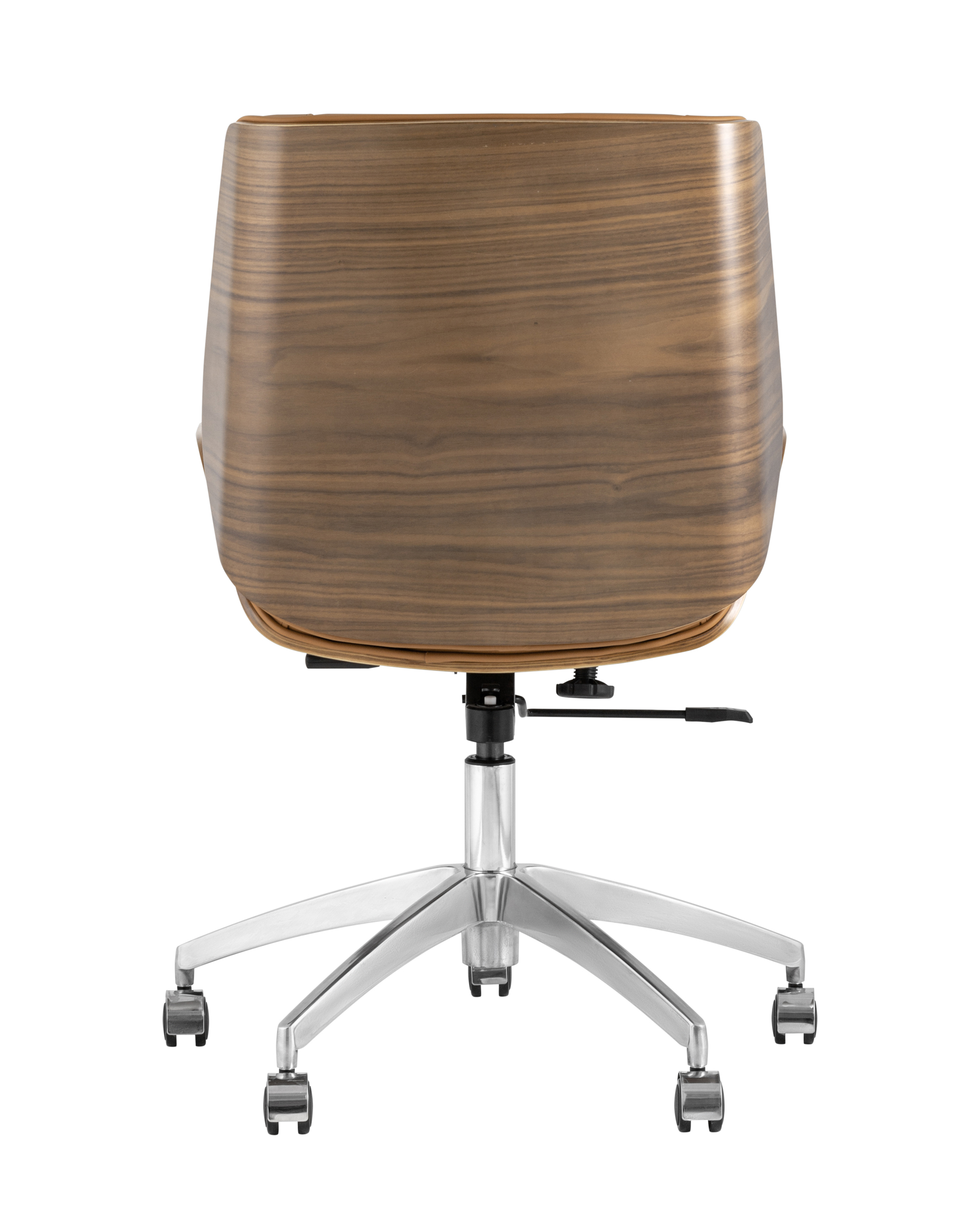 Кресло офисное TopChairs Crown NEW, коричневое УЦЕНКА из Италии
