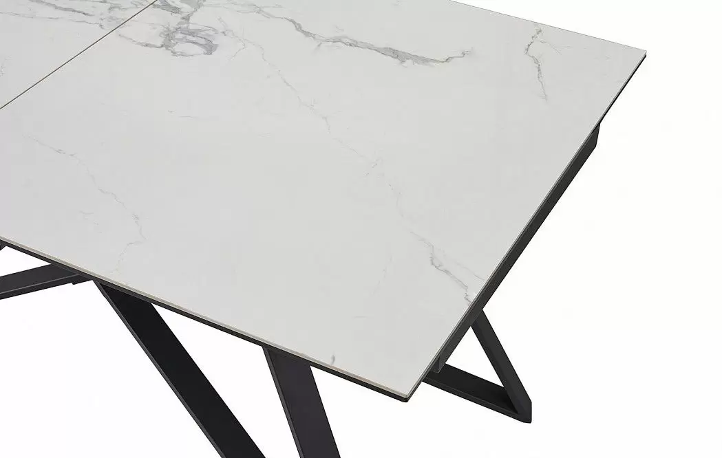 Стол раскладной Bristol (160), светлая керамика из Италии