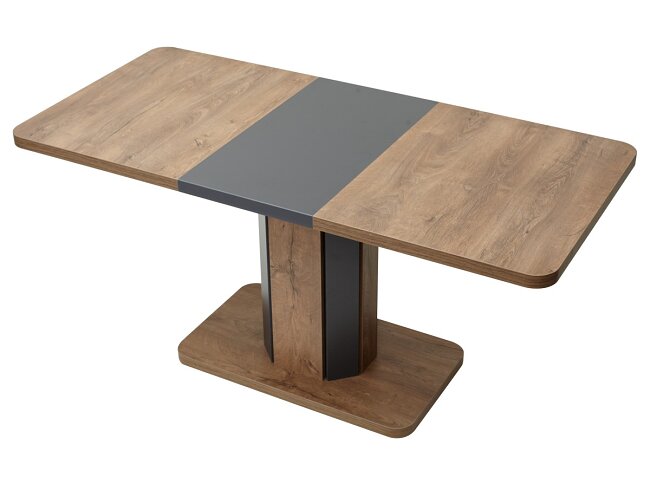 Стол STORK Дуб Канзас/ Графит 120 М-City из Италии