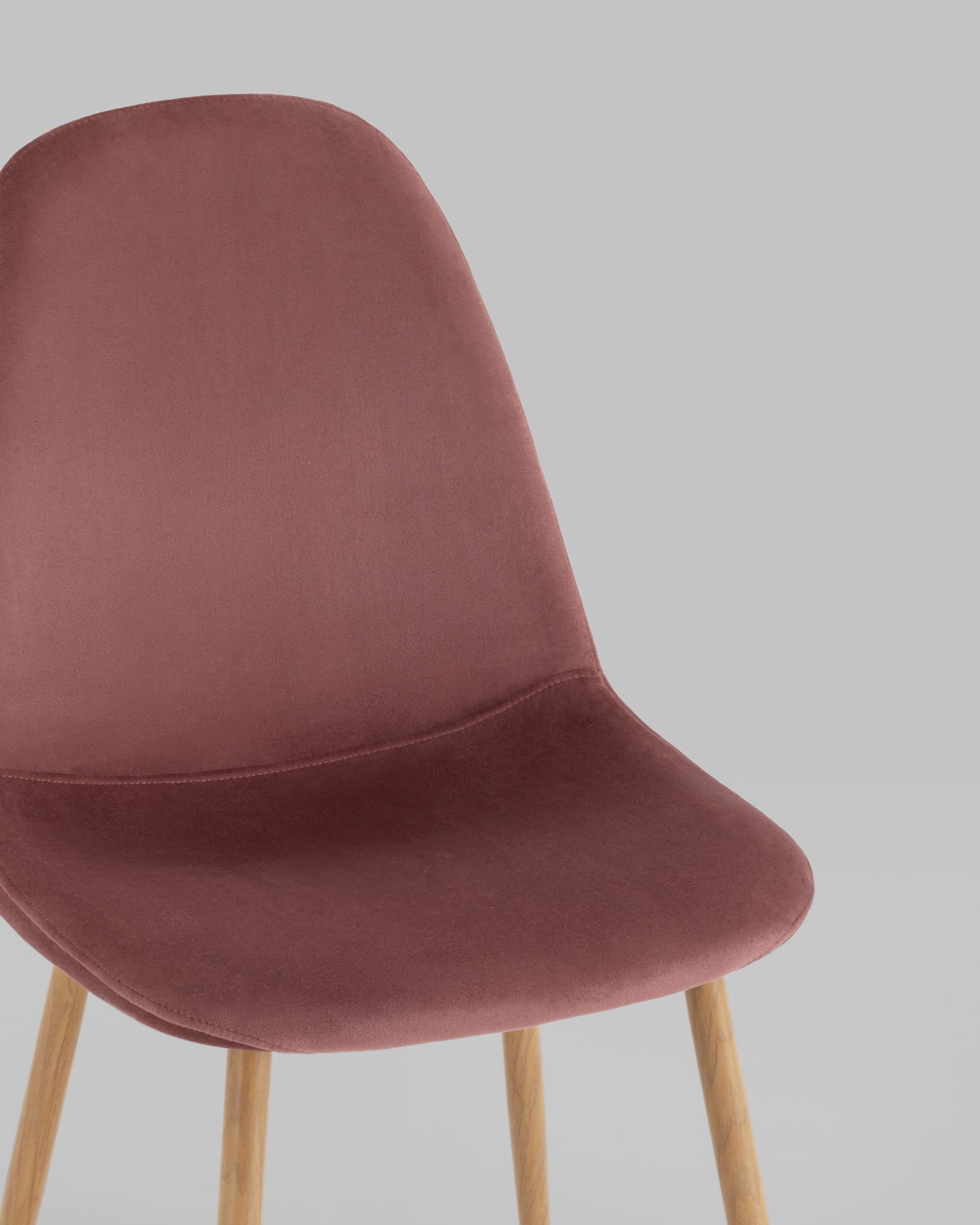 Стул Валенсия SN велюр пыльно-розовый из Италии