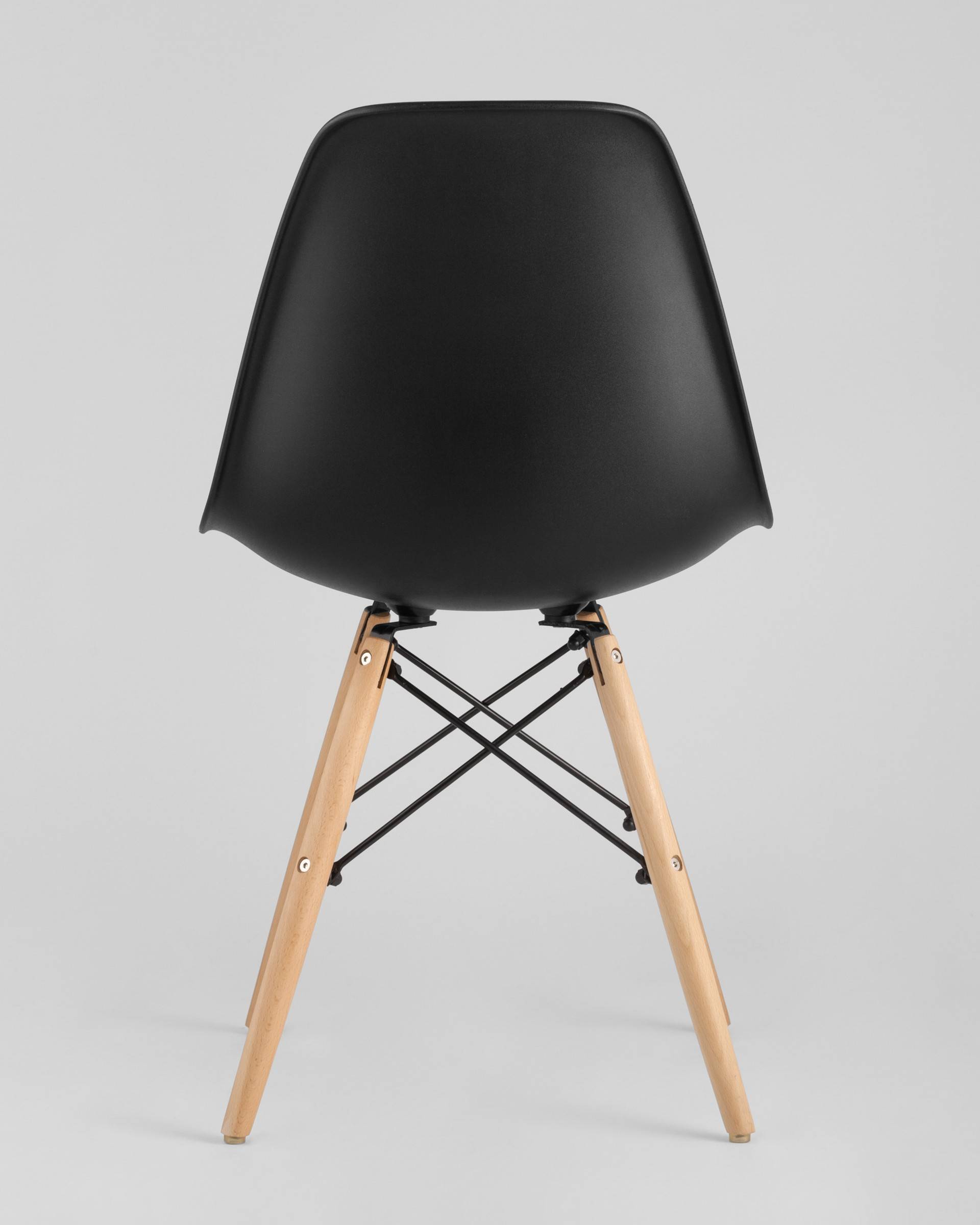 Стул Eames Style DSW черный x4 из Италии