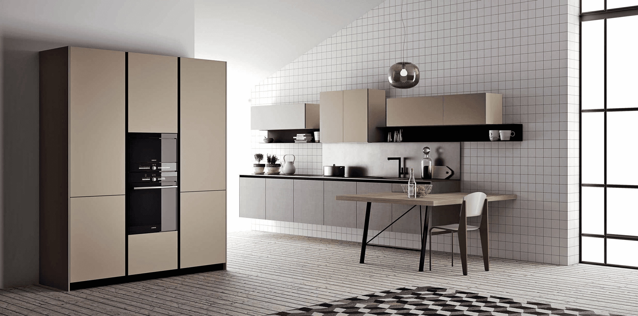 Кухня FJORD фабрики DOIMO CUCINE из Италии