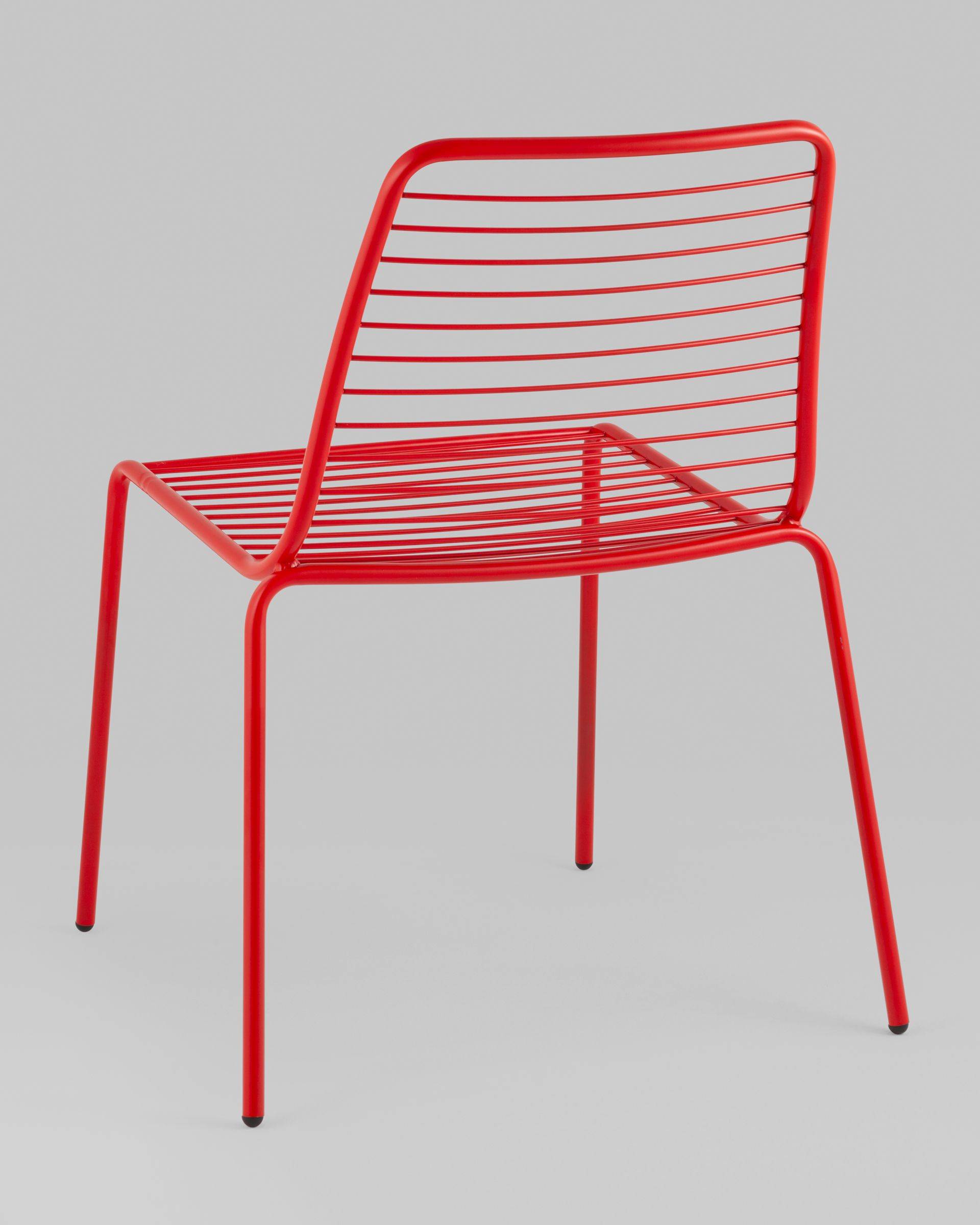Стул Дели металл красный из Италии