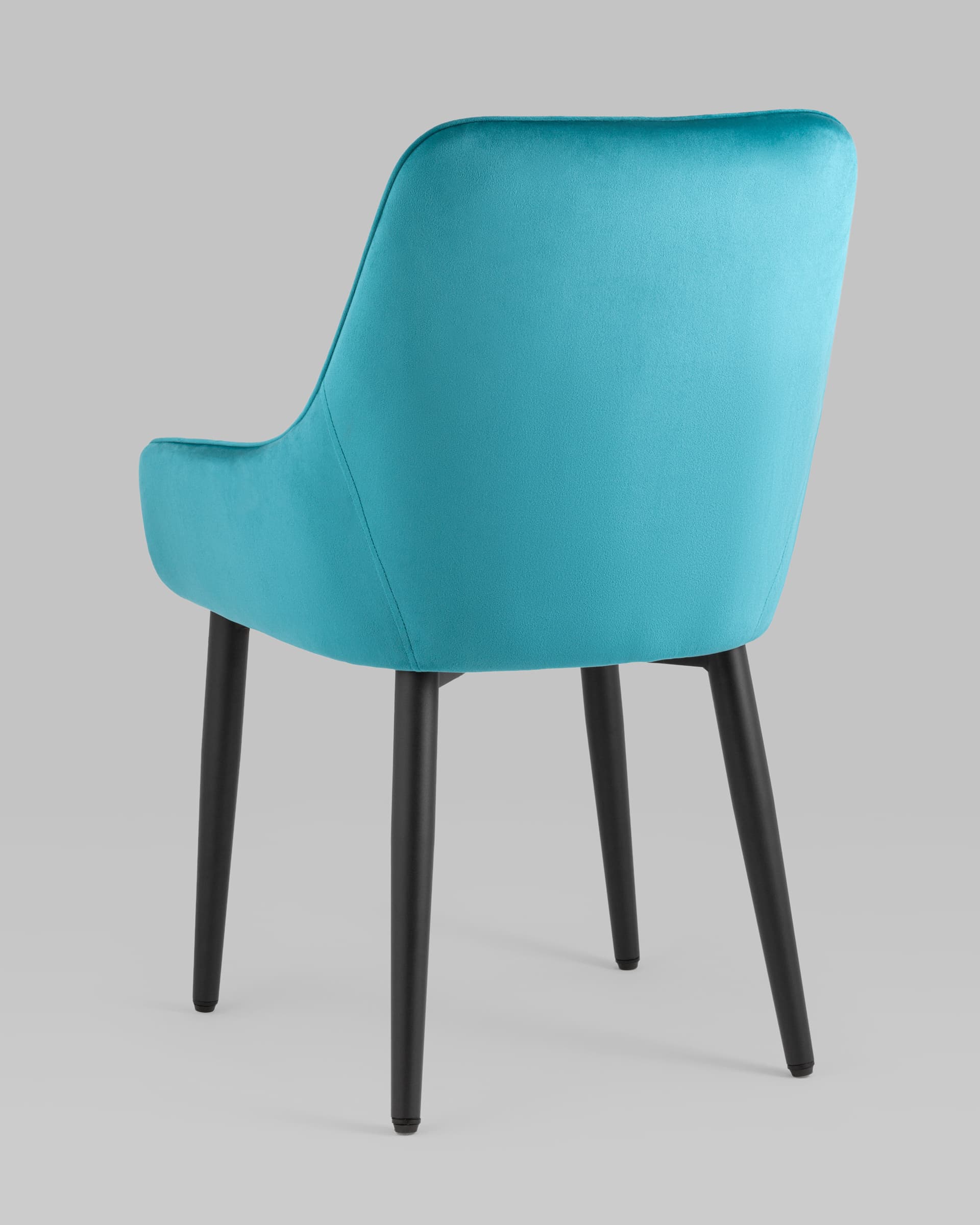 Стул Диана велюр темно-бирюзовый из Италии