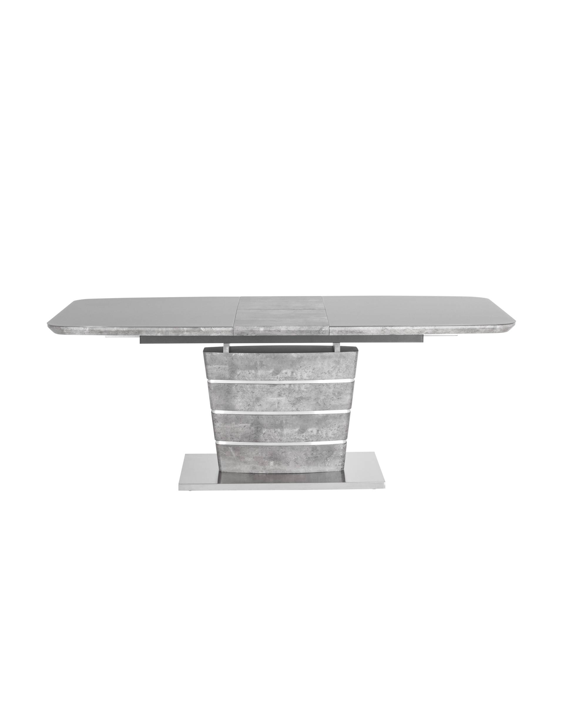 Стол обеденный Гамбург раскладной 160-200*90 серый из Италии