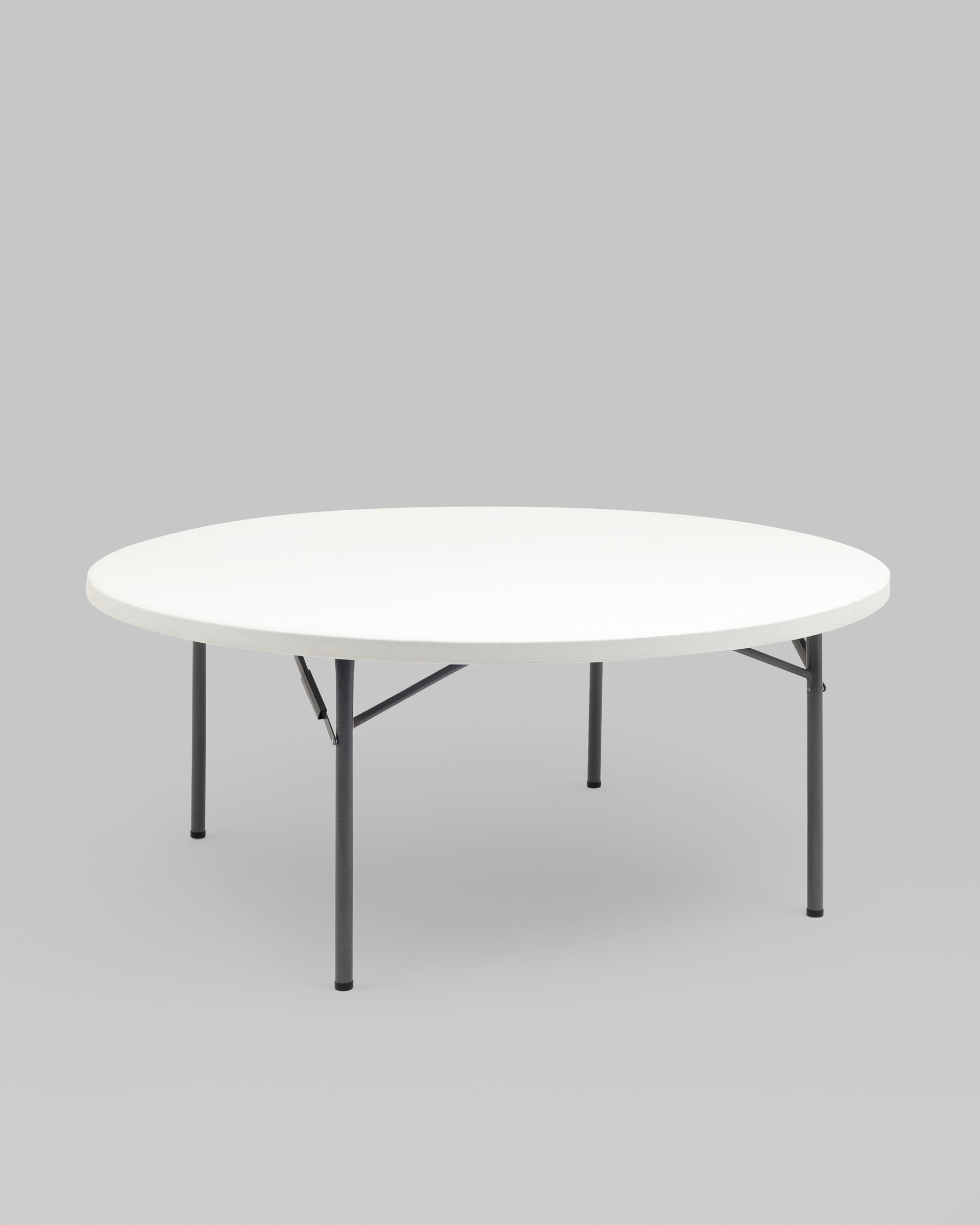 Стол круглый складной пластиковый Кейт 180 из Италии