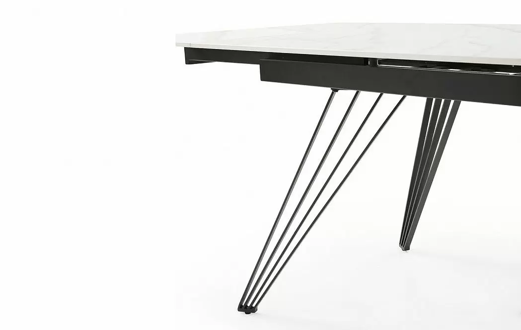 Стол раскладной Parma 160-240, керамика "каррарский мрамор" из Италии