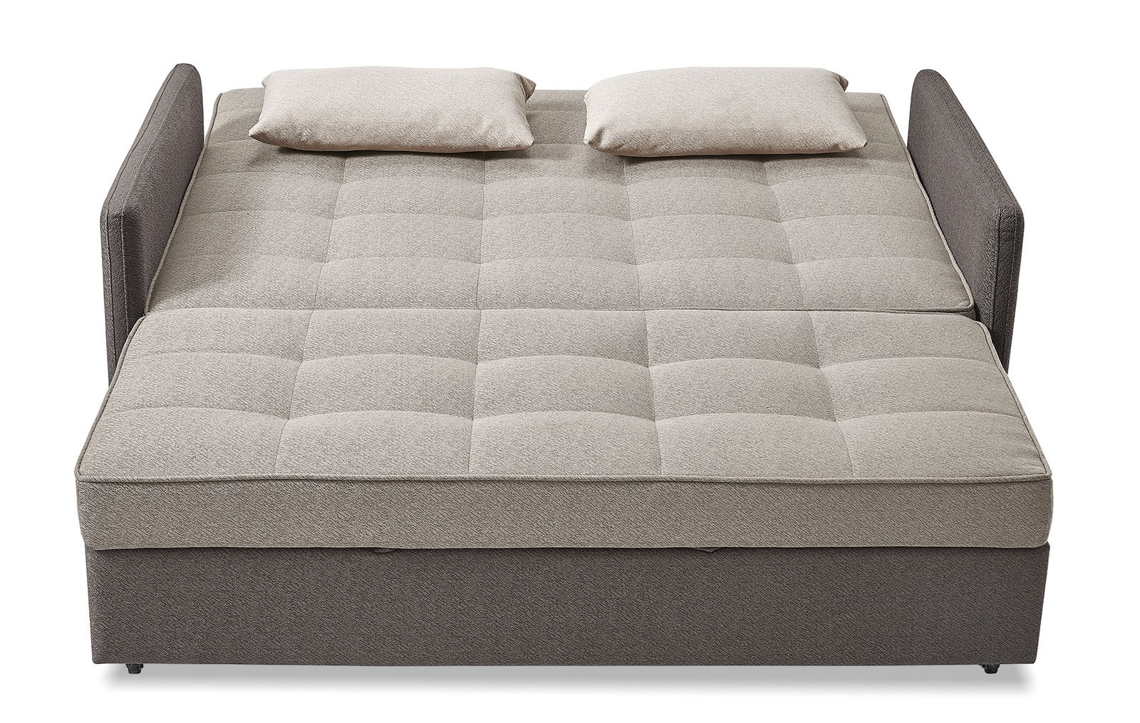 Диван-кровать Claire (2-спальный), бежевый/коричневый из Италии