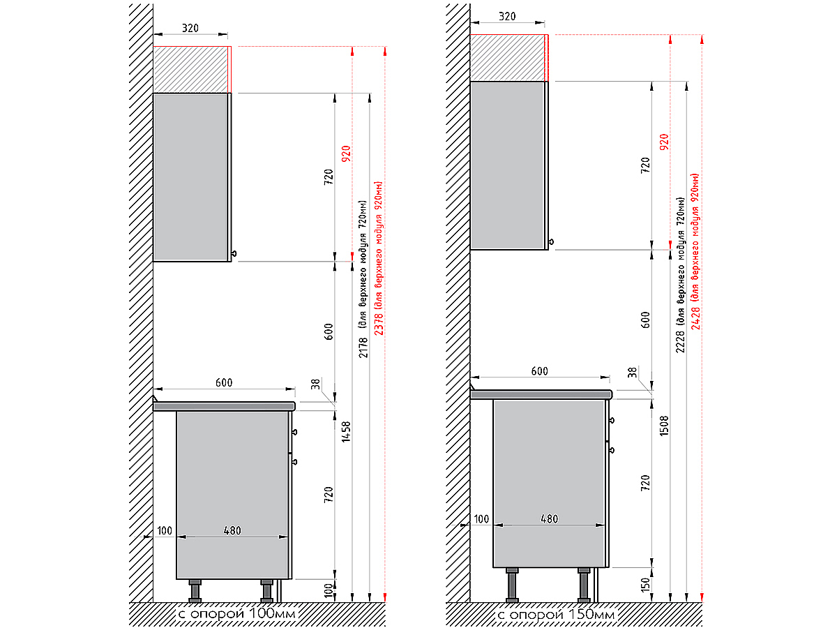 Кухня Валерия-М-01 2140*1800*600 Белый металлик/Гранатовый металлик