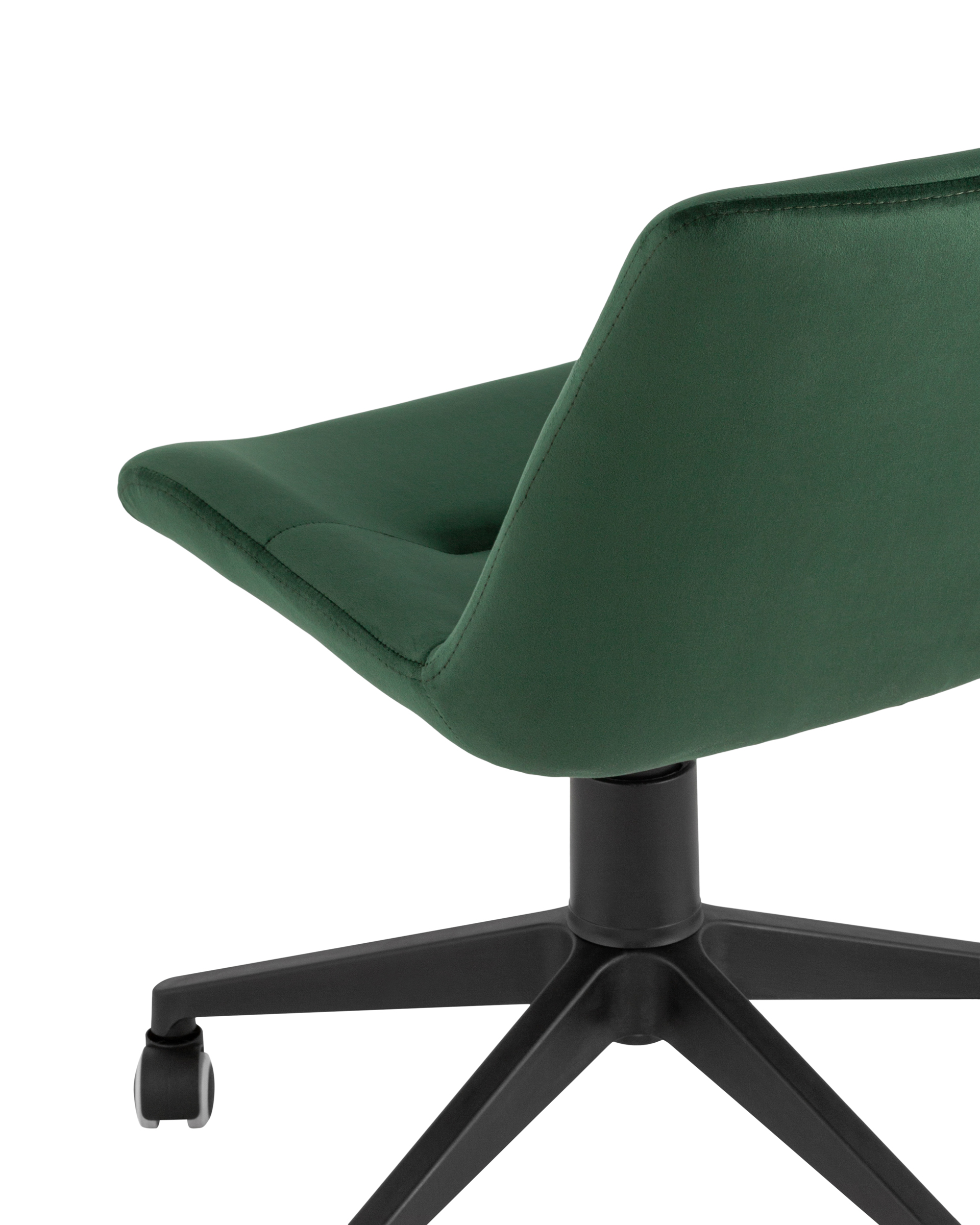 Кресло компьютерное Остин велюр зелёный из Италии