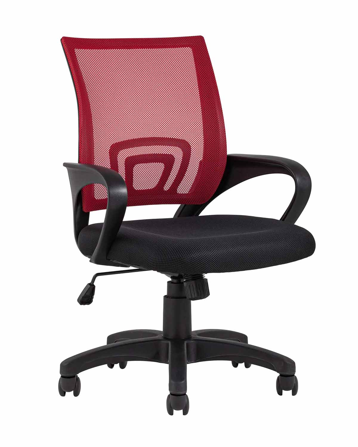 Кресло офисное TopChairs Simple красное из Италии