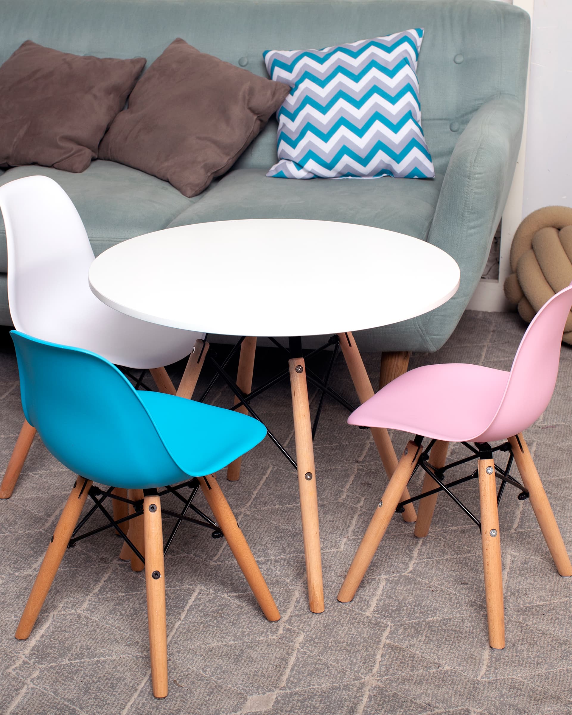 Стул Eames DSW детский белый из Италии