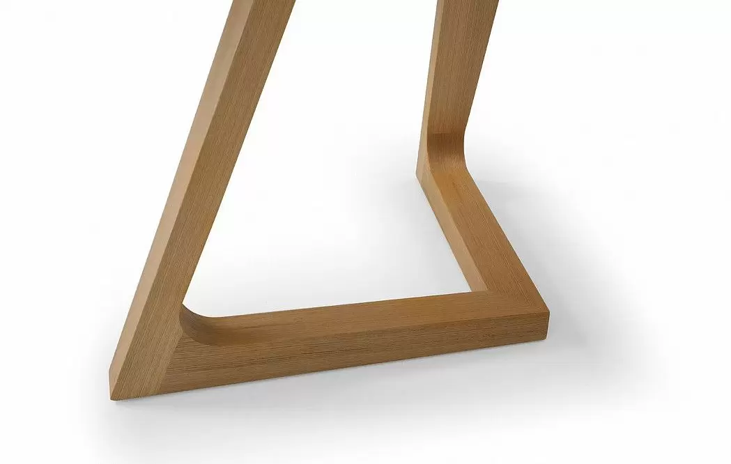 Стол раскладной Sorrento 160-220, белая керамика/ясень из Италии